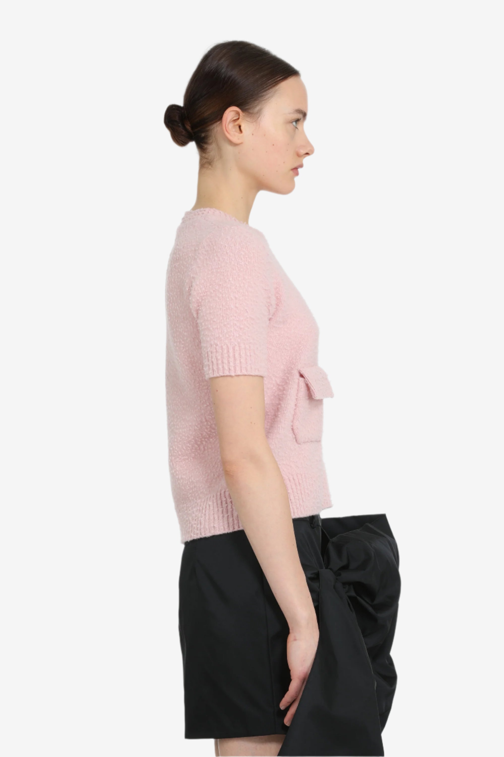 Maglia maniche corte con taschine