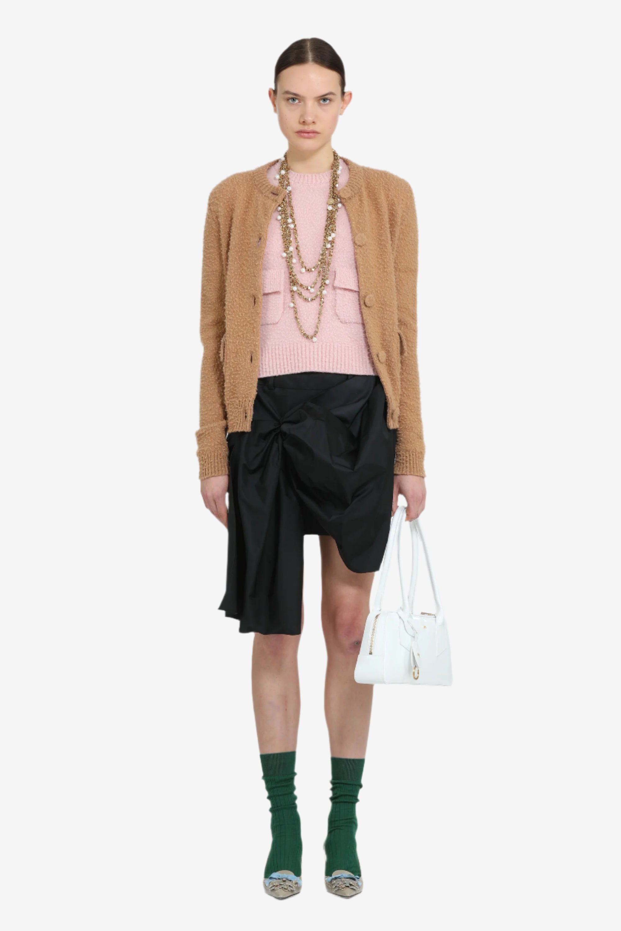 Maglia maniche corte con taschine