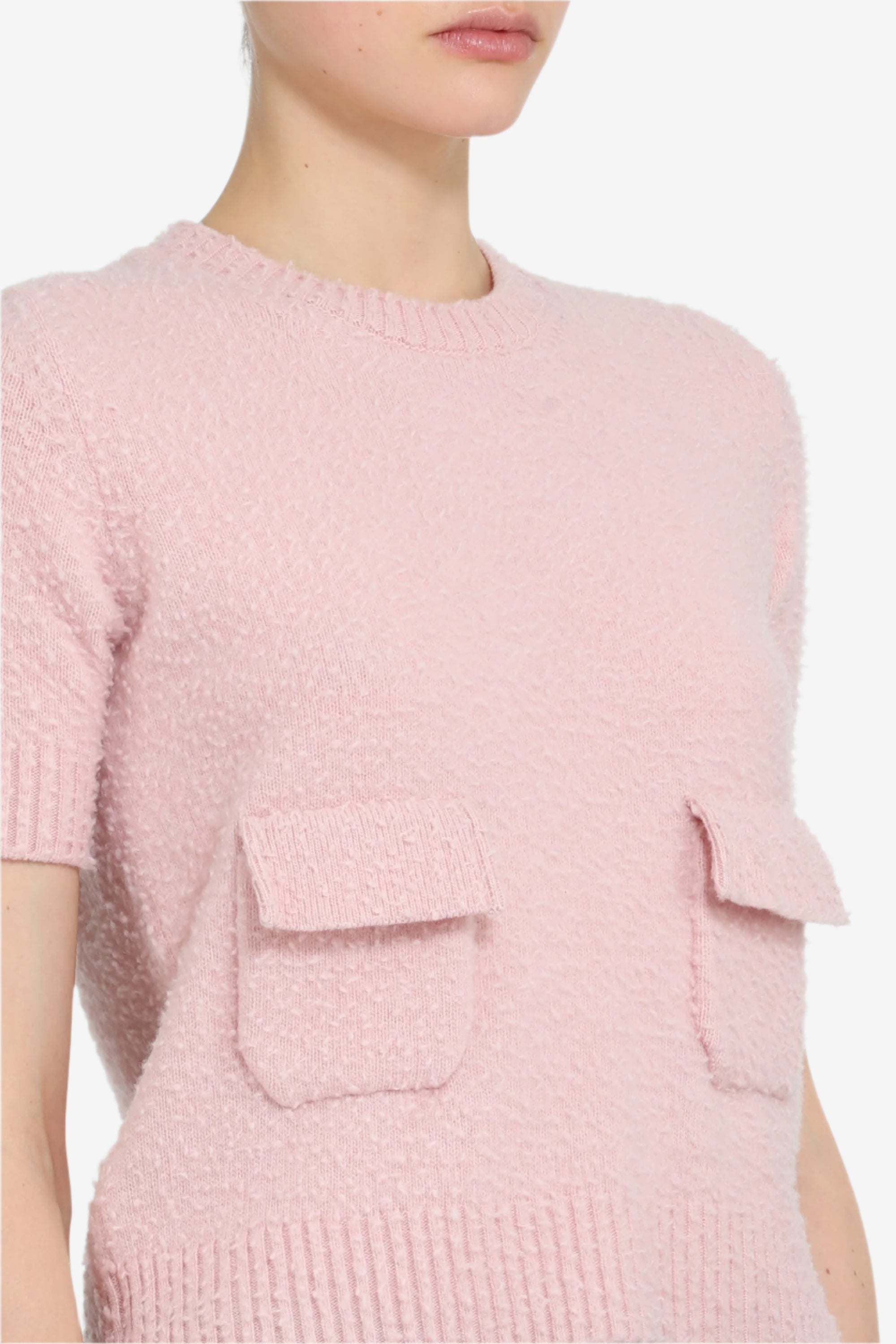 Maglia maniche corte con taschine