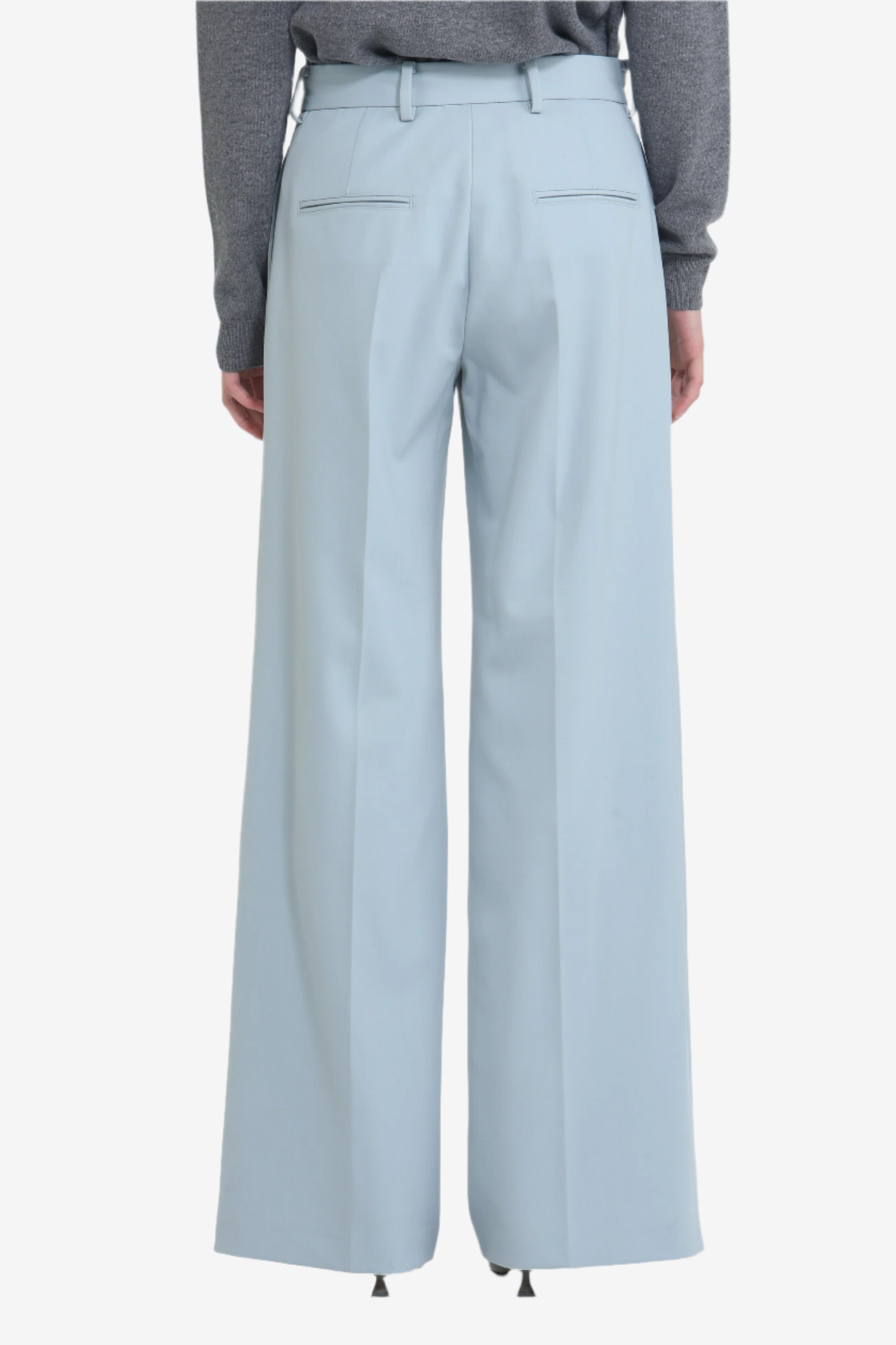 Pantalone palazzo con passanti