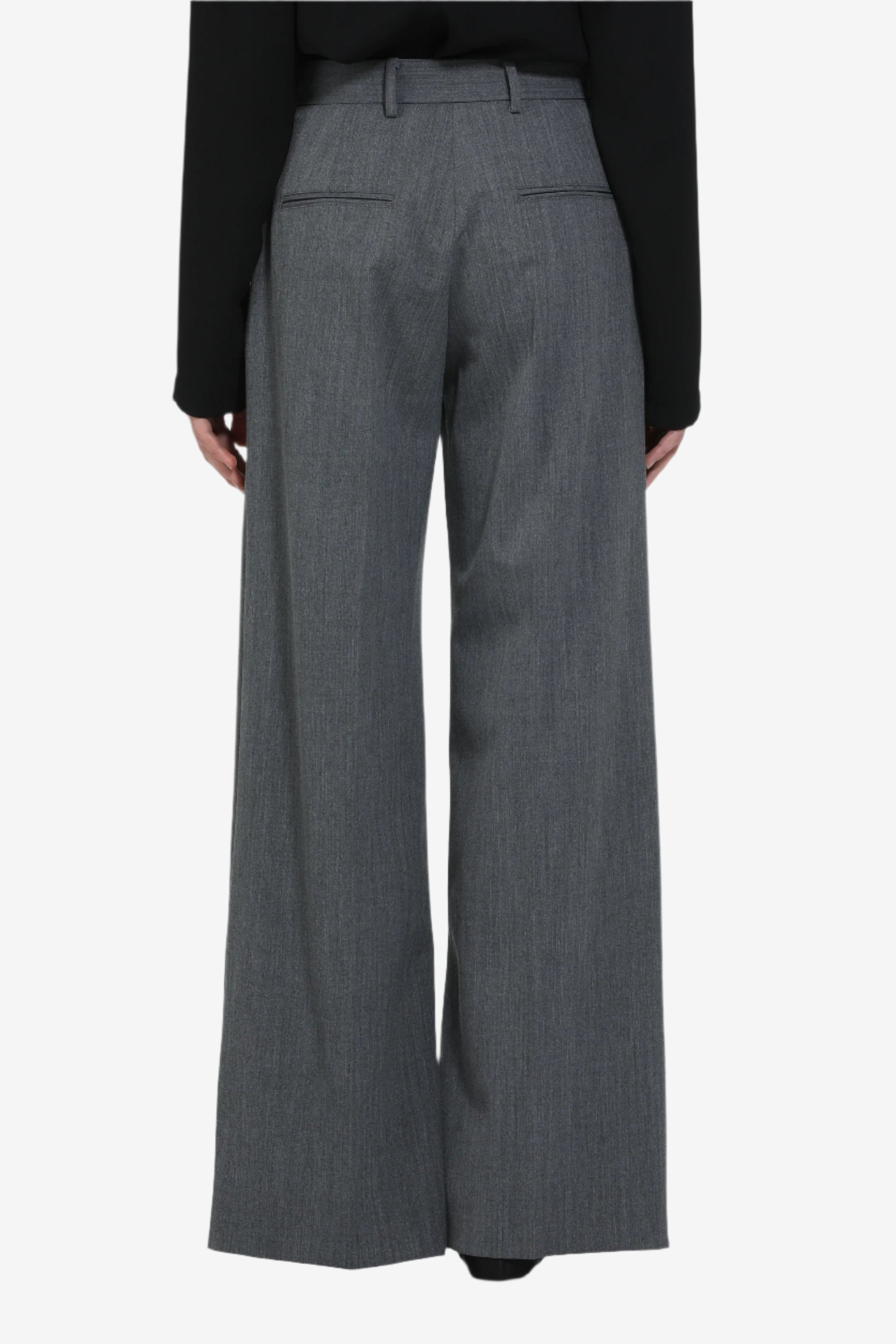 Pantalone palazzo con passanti