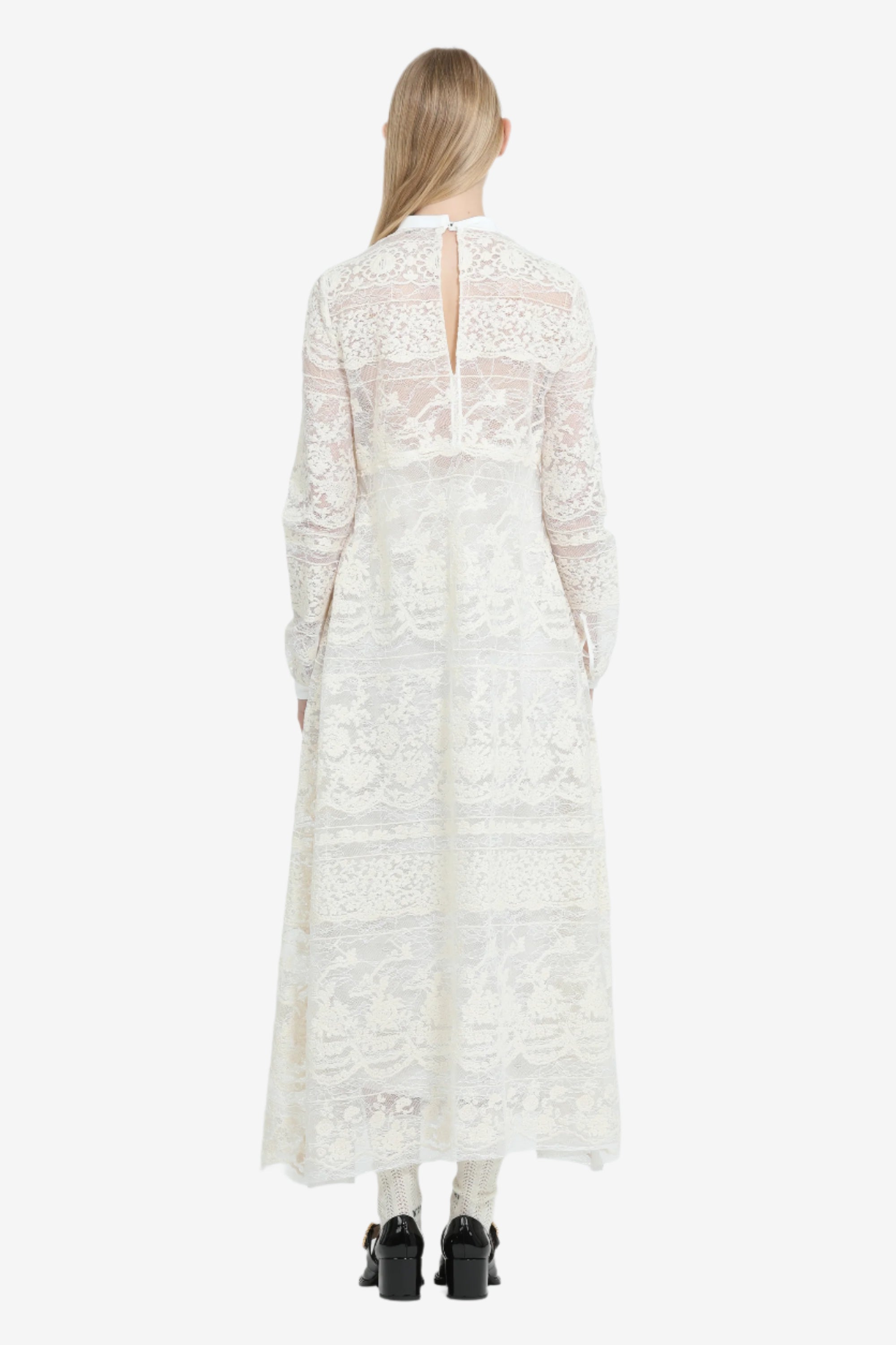 Long lace dress