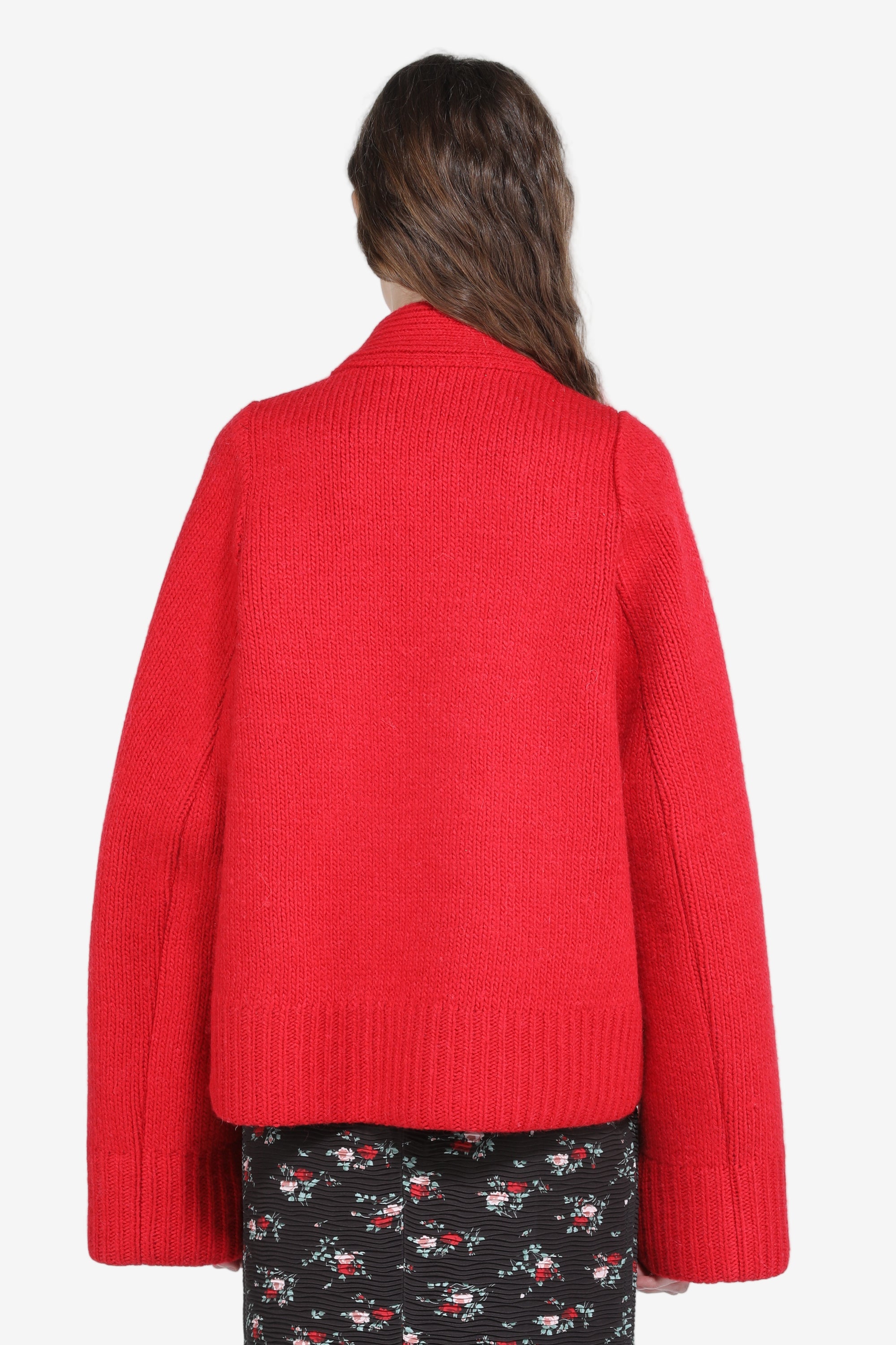 Cardigan over con tasche