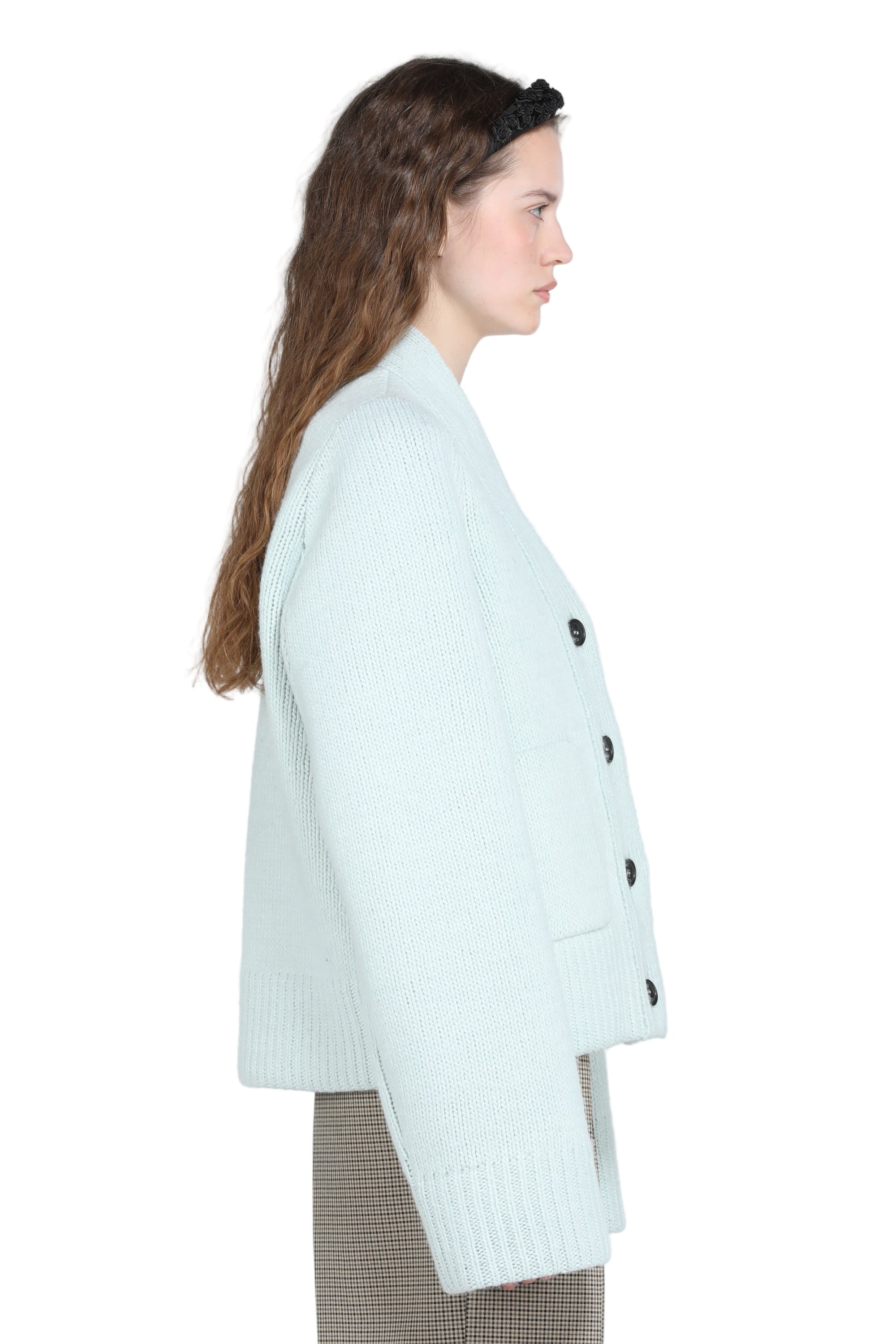 Oversized cardigan with pockets