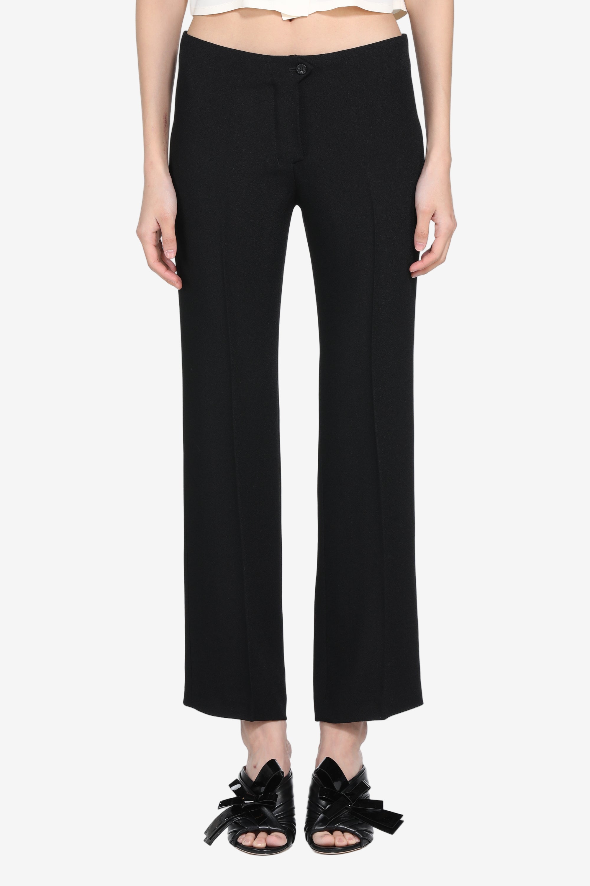 Straight trousers