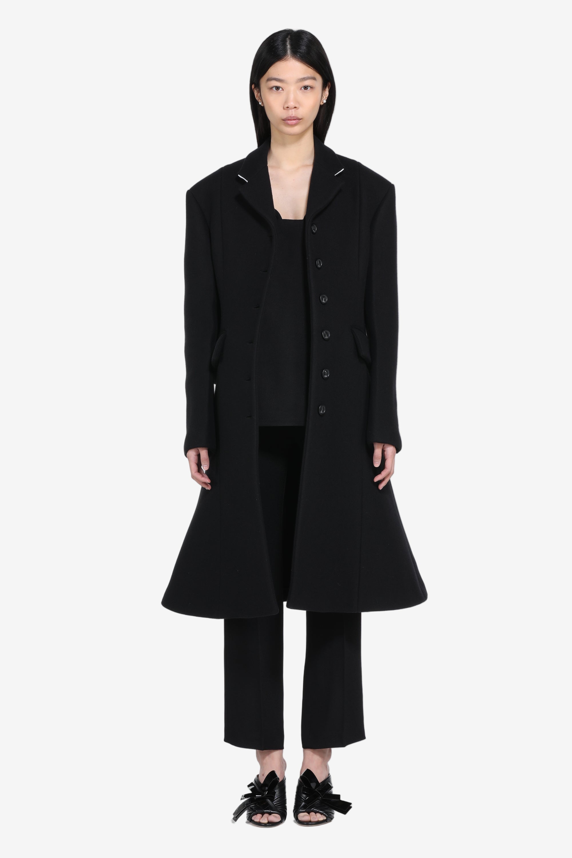 Straight trousers