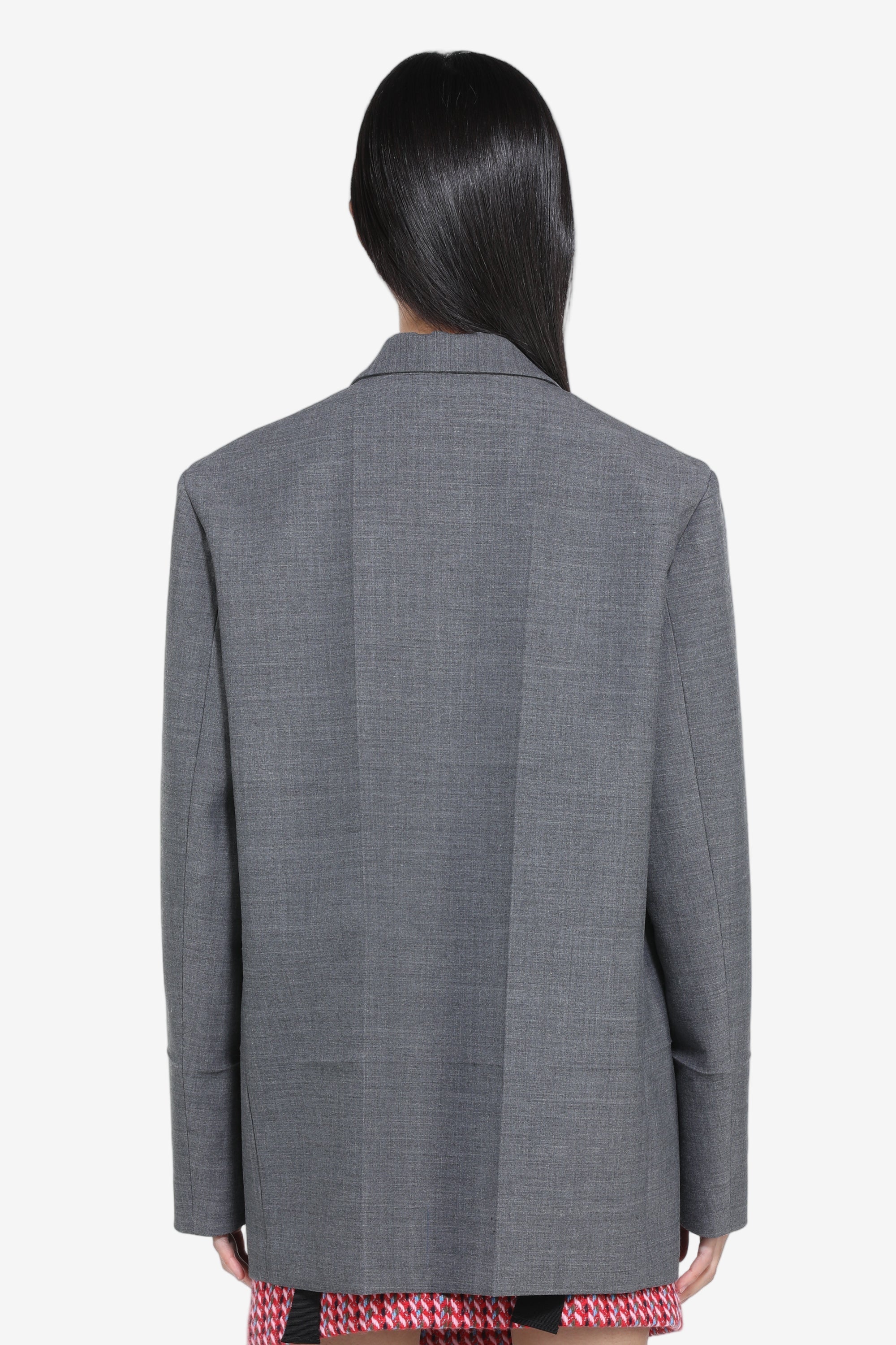 Jacket without buttons