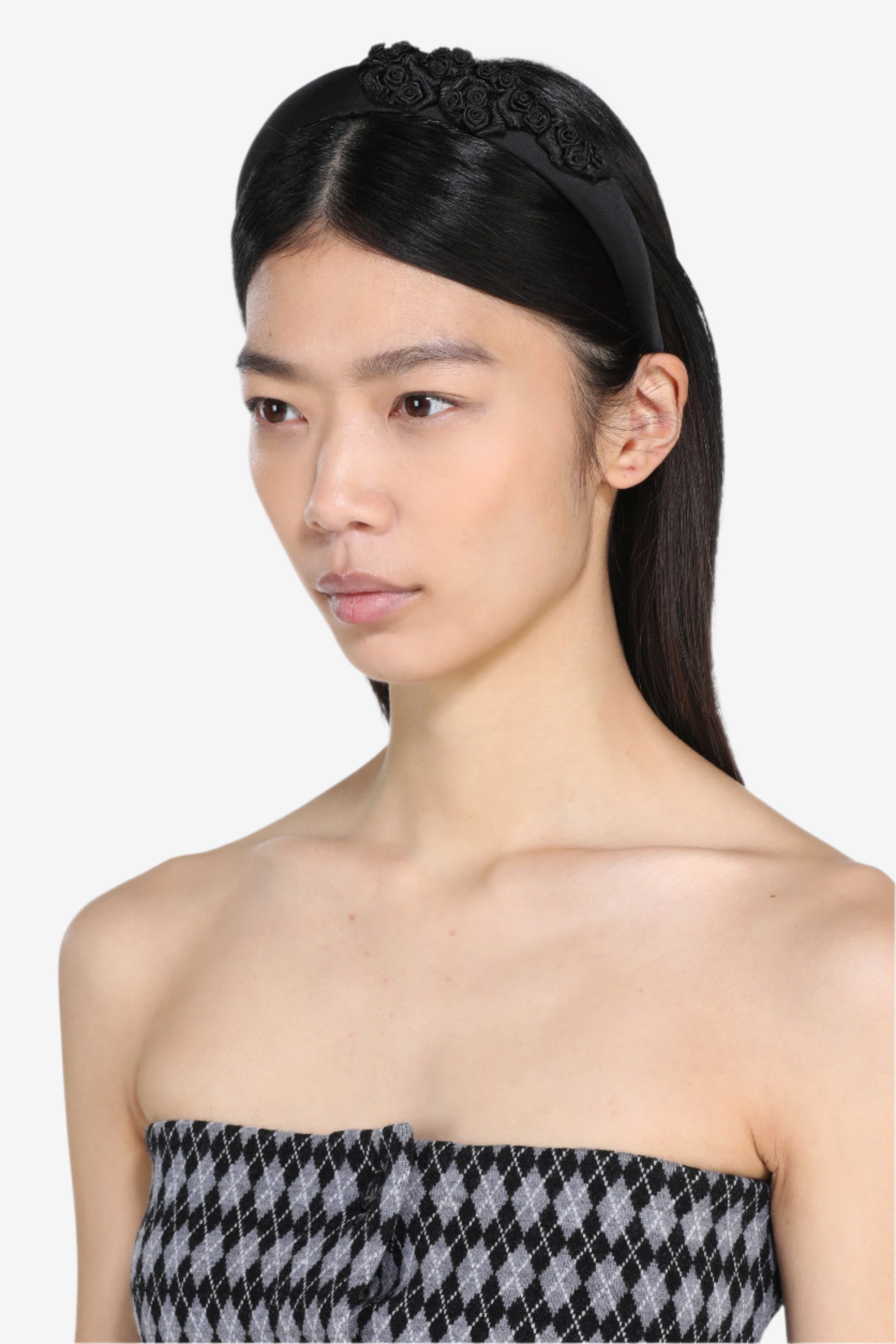Headband with flowers