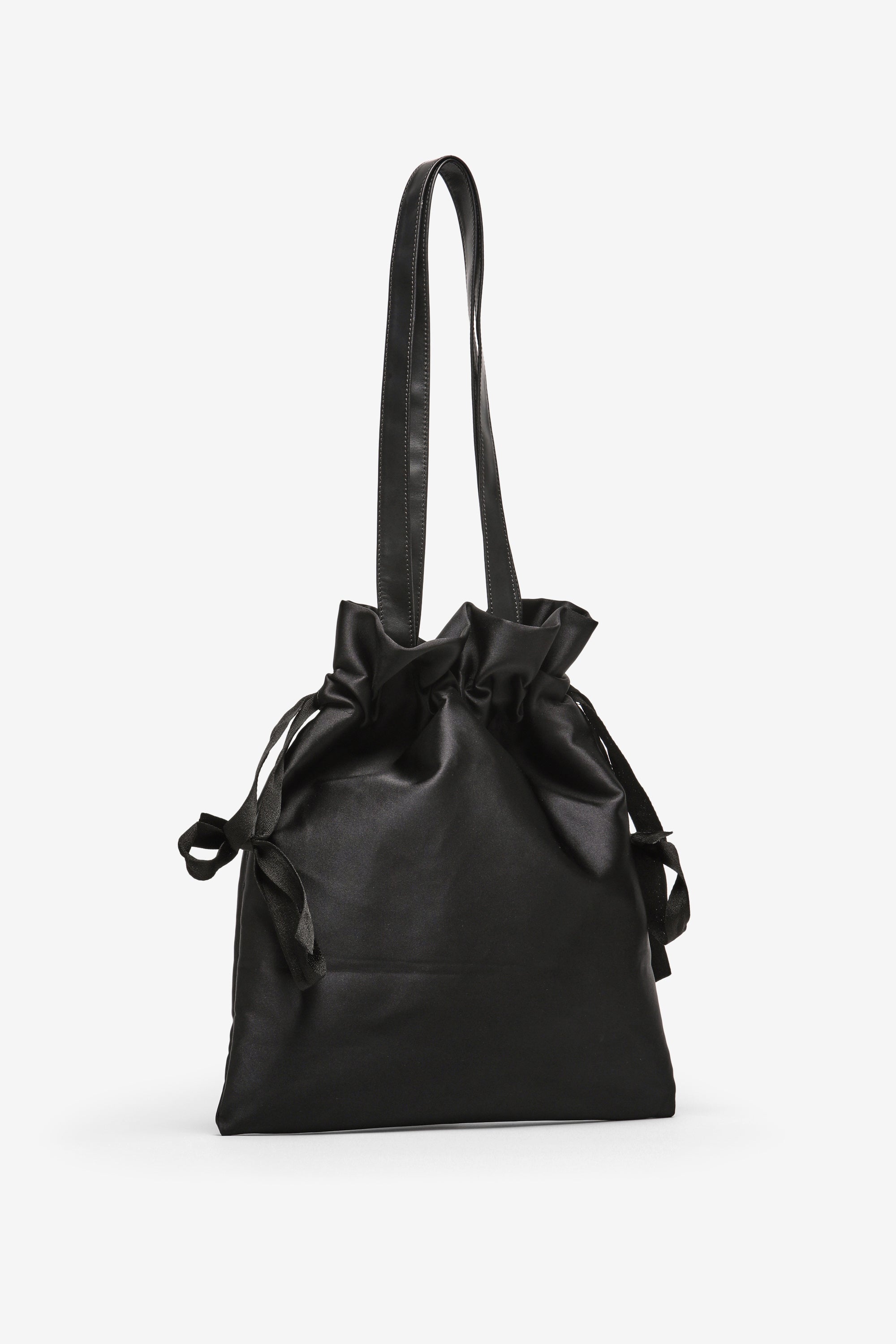 Eva satin bag with jewel details