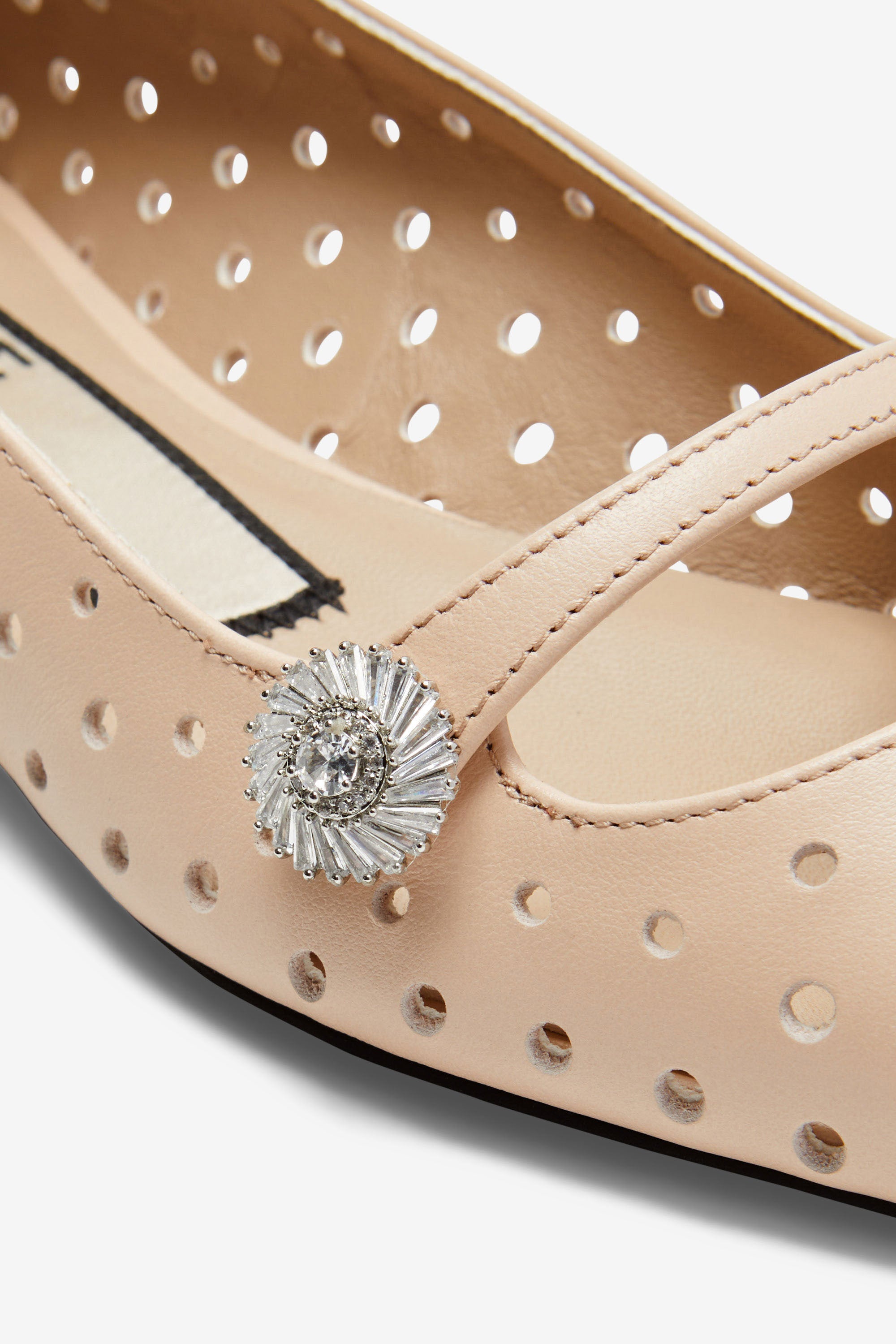 Ballerine a punta traforate