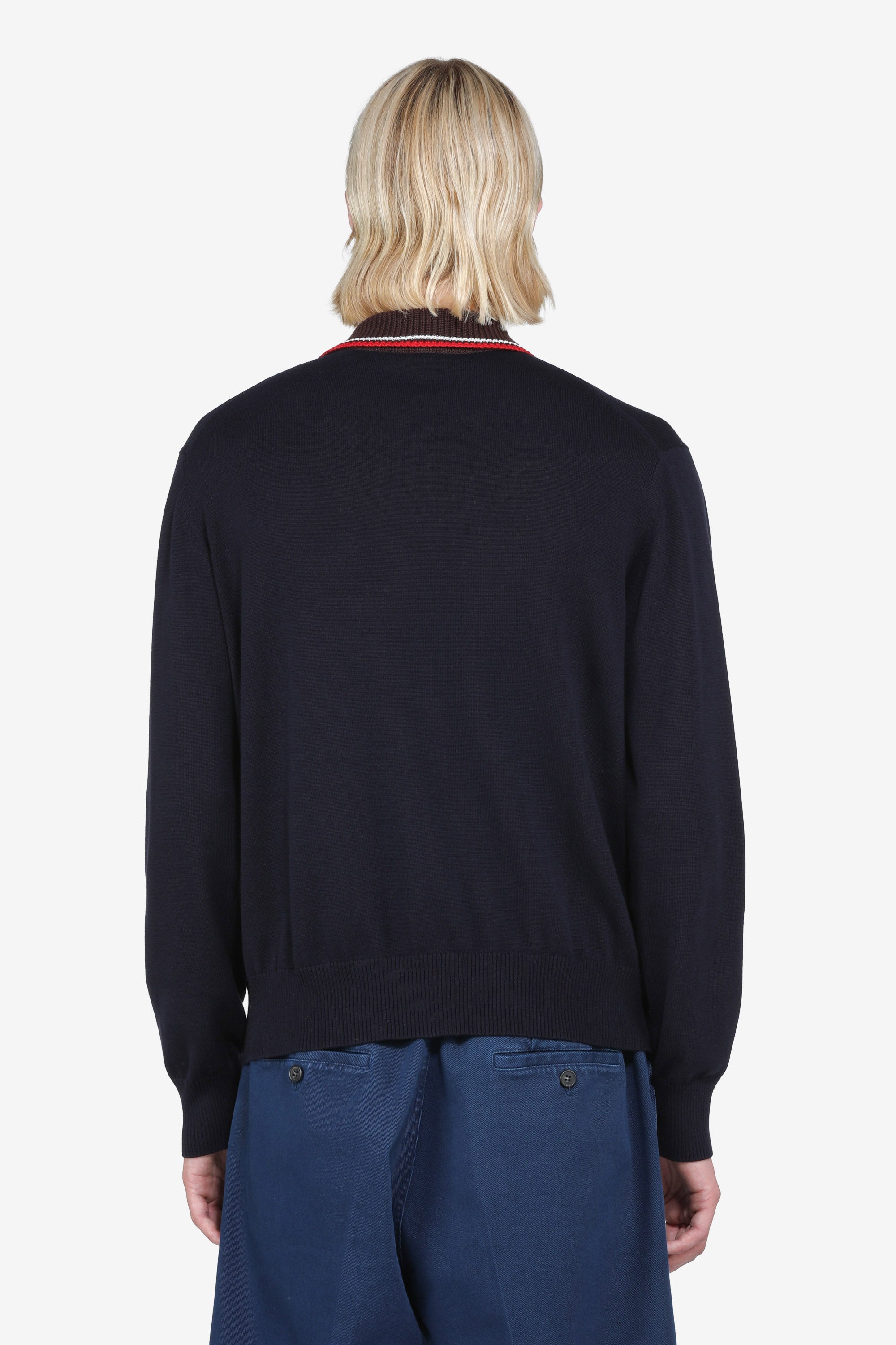 Maglia polo a maniche lunghe