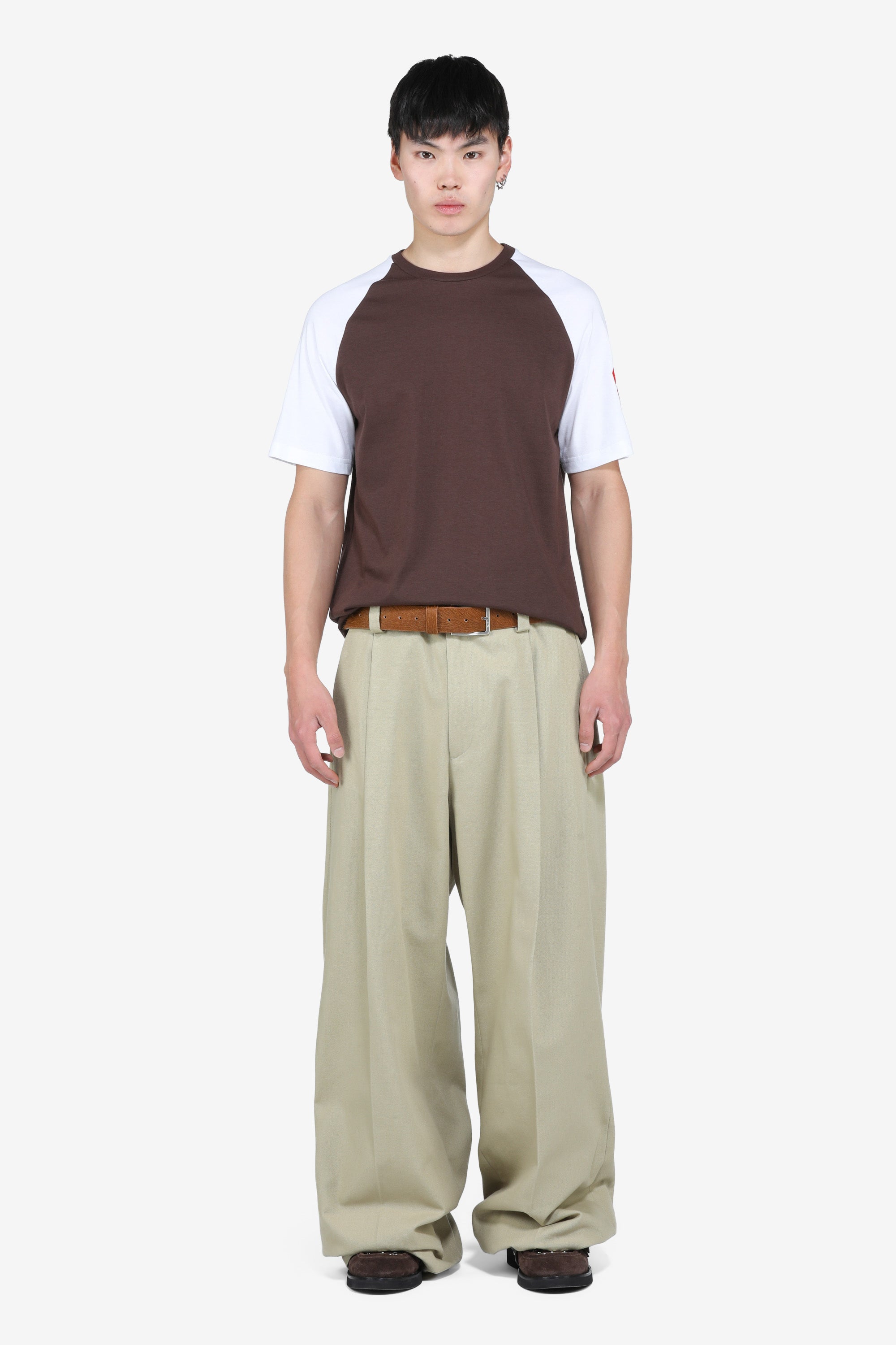 Pantalone over con pince