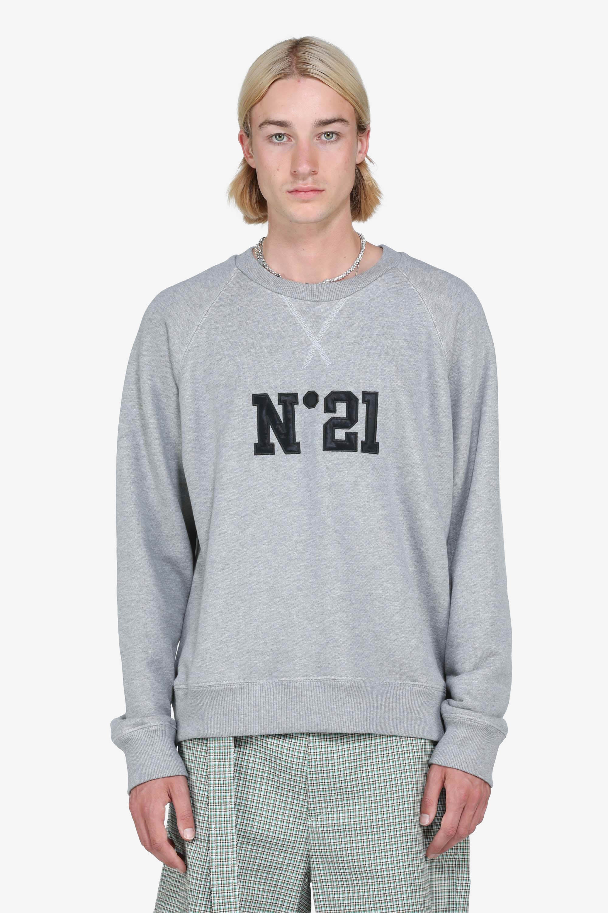 Crewneck sweatshirt with logo