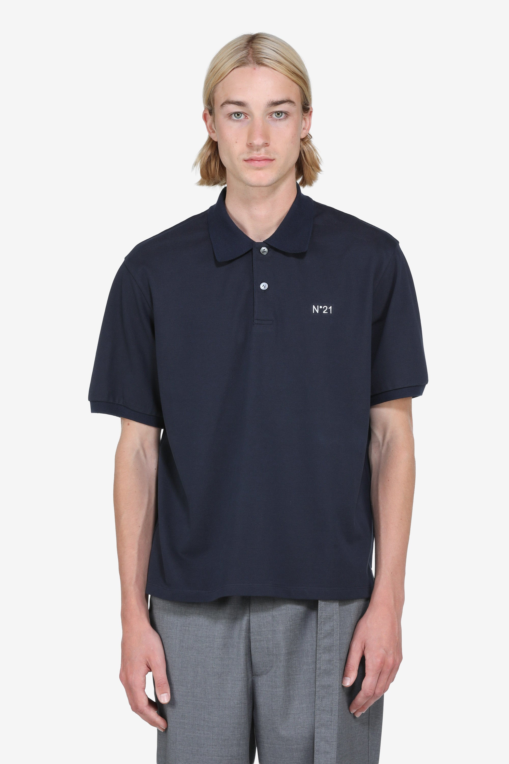 Polo maniche corte con logo