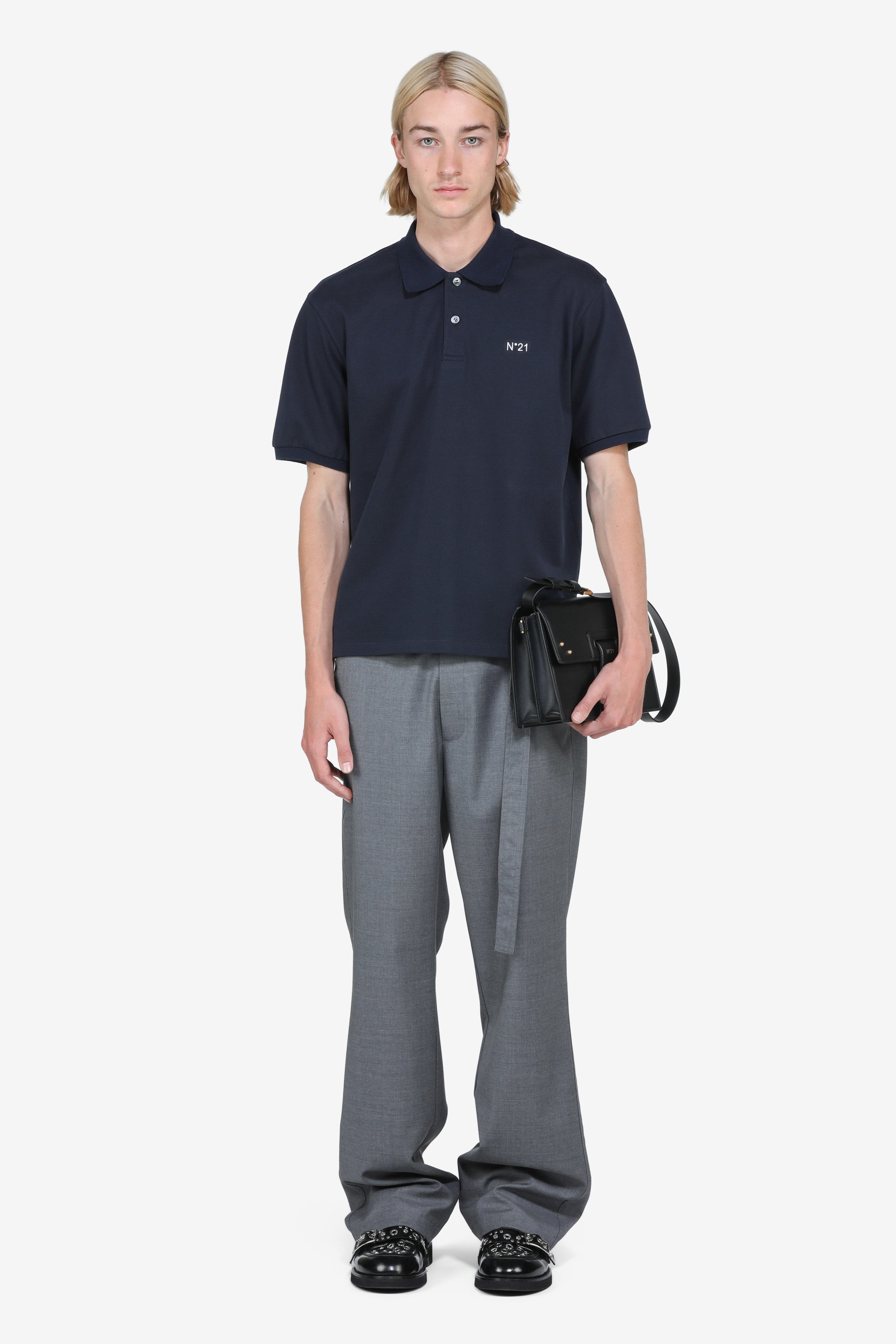 Polo maniche corte con logo