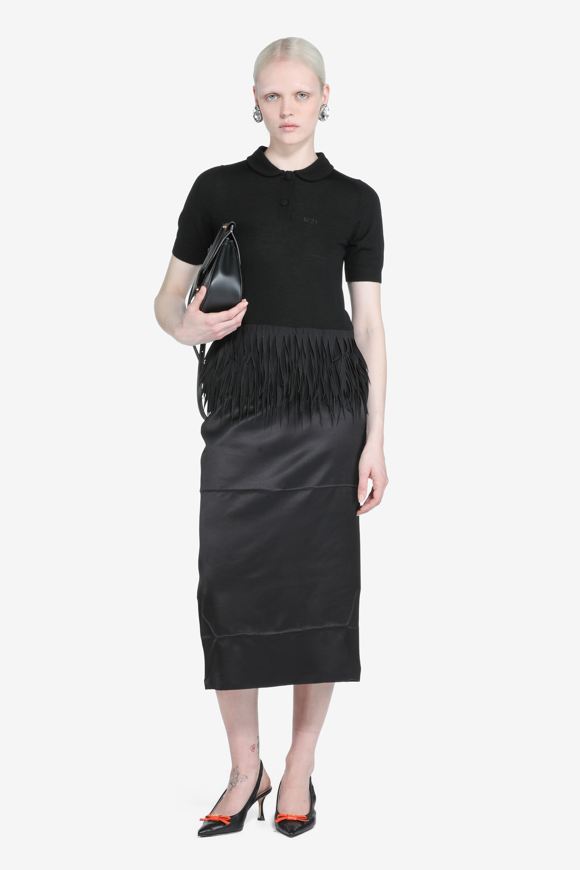 Short-sleeved polo shirt