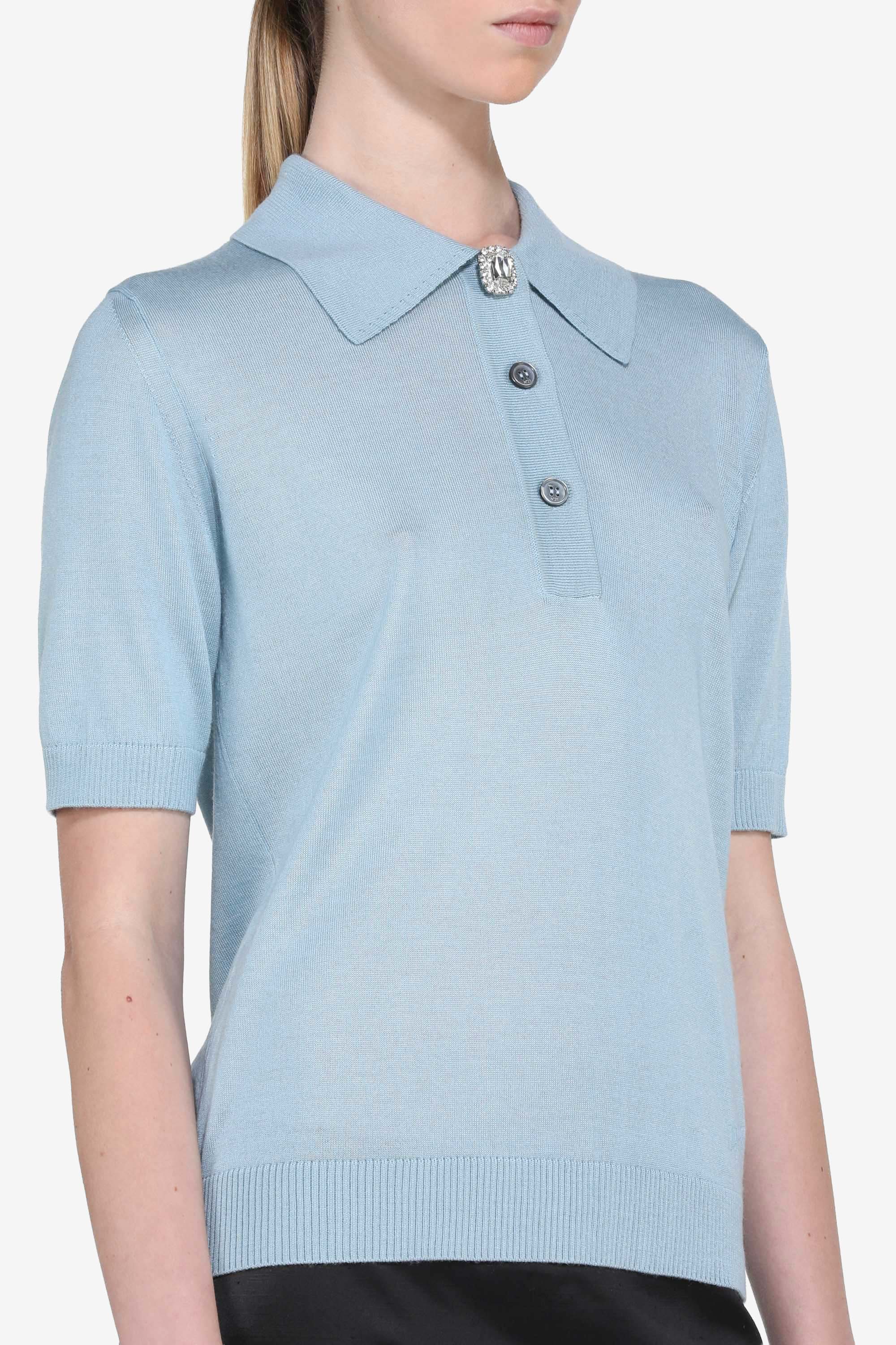 Maglia a polo maniche corte