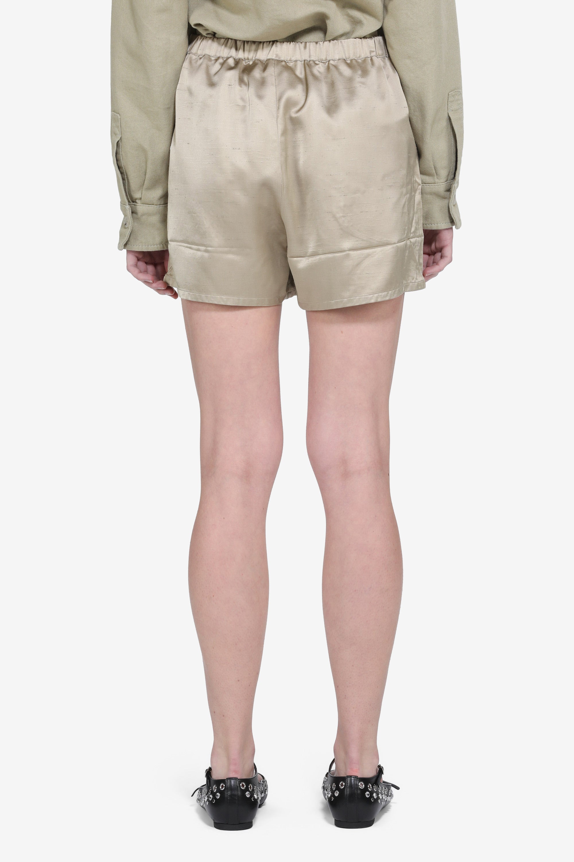 Shantung shorts