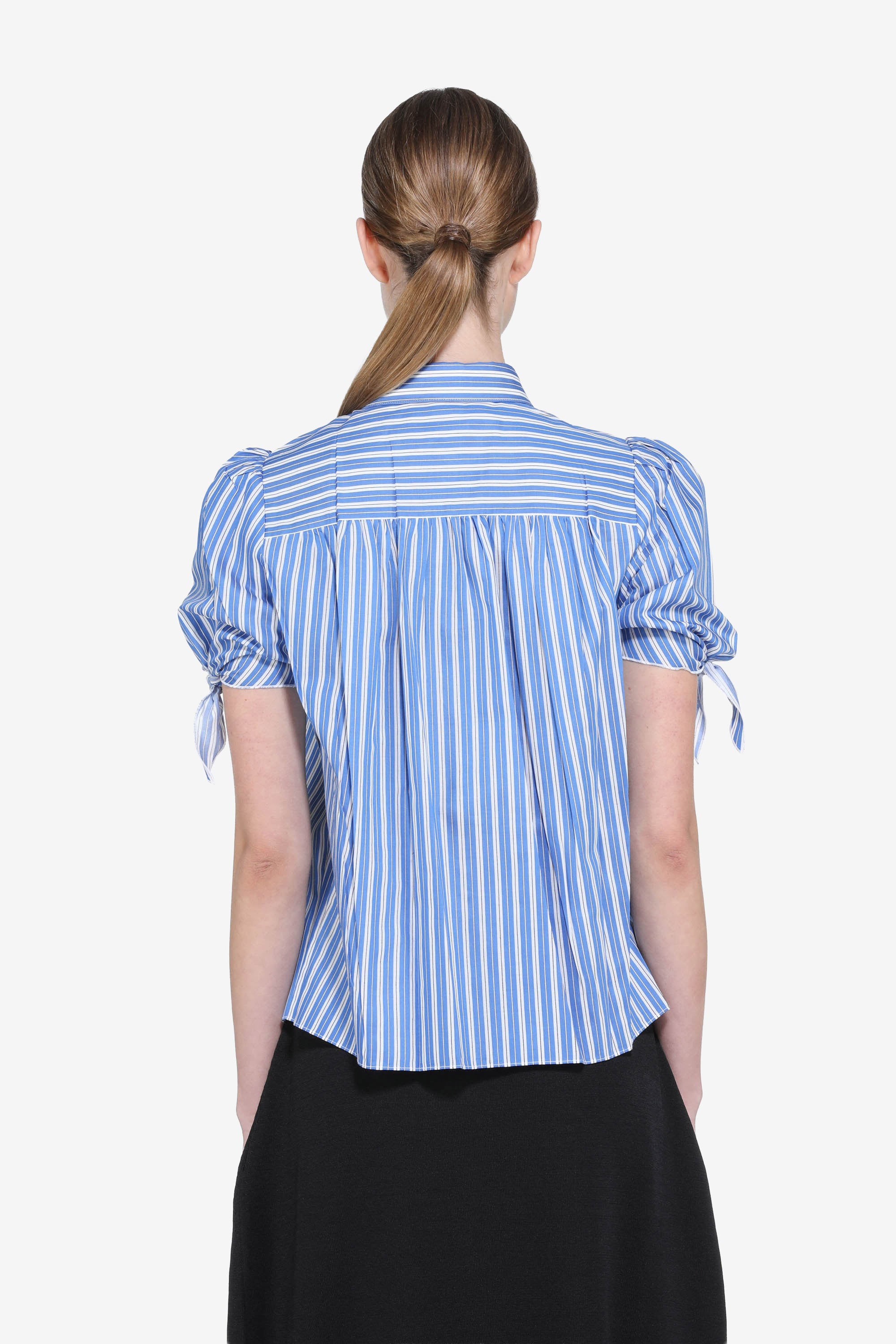 Camicie a righe maniche corte