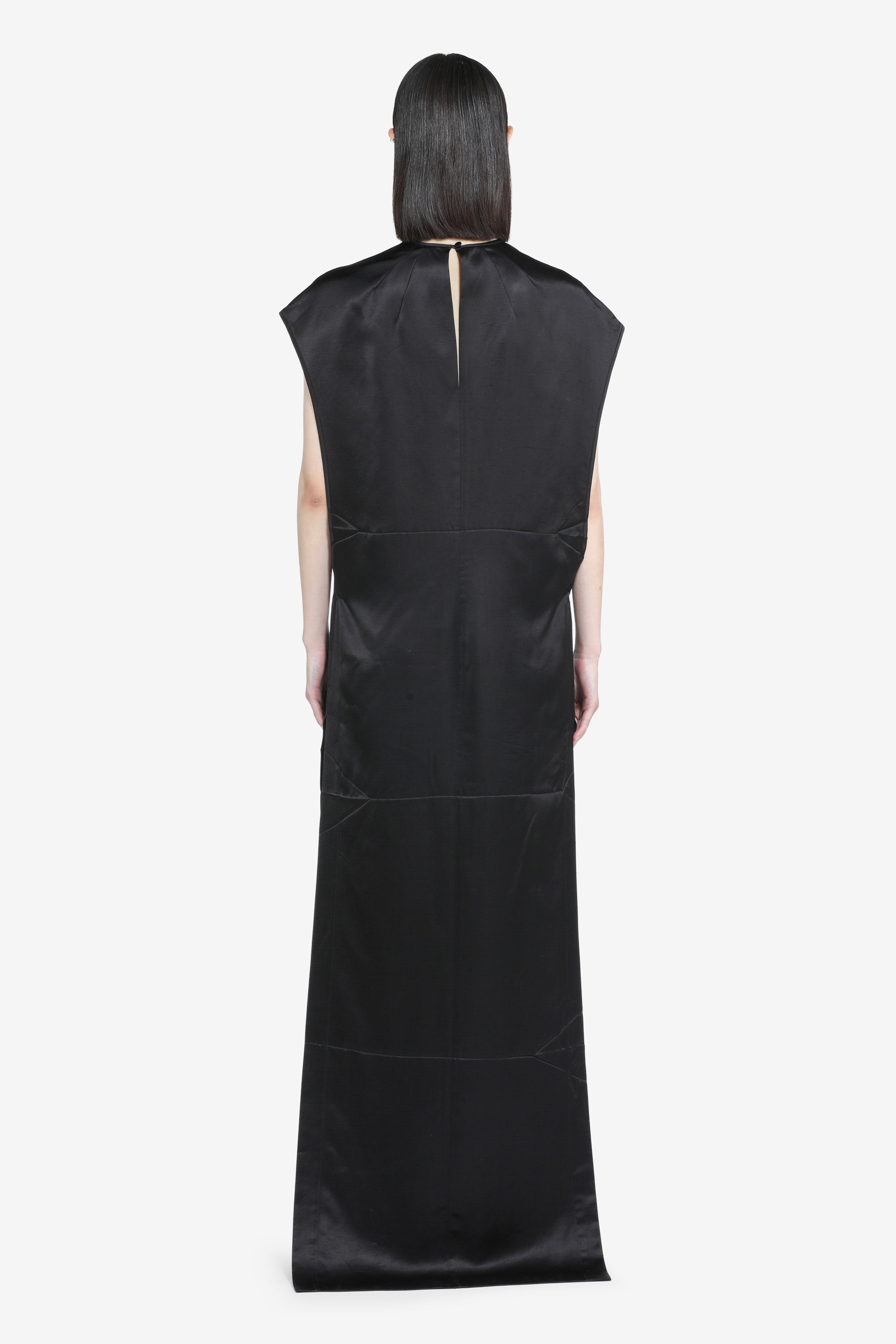 Abito tunica in shantung