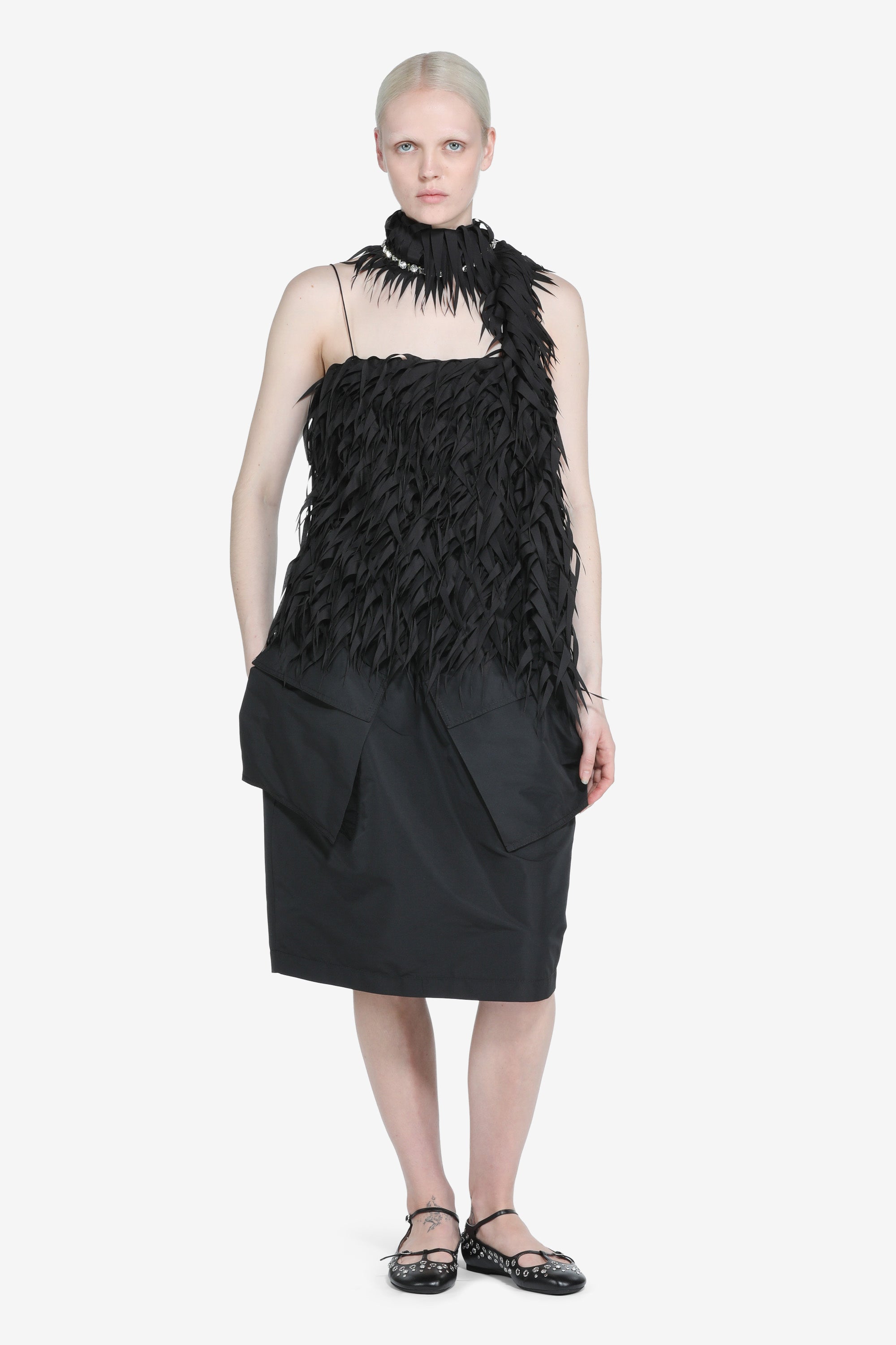 Top with thin straps