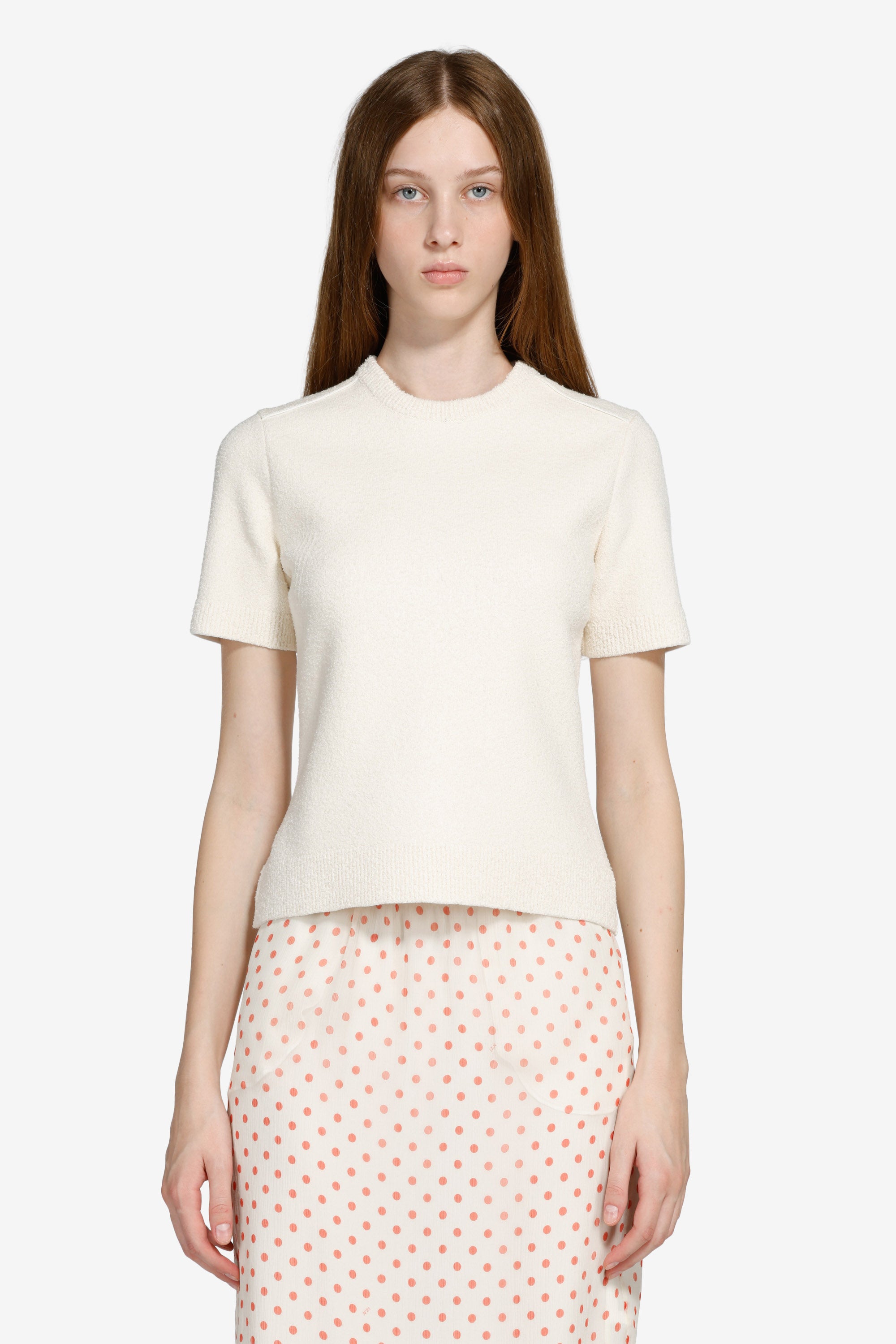 Short-sleeved sweater