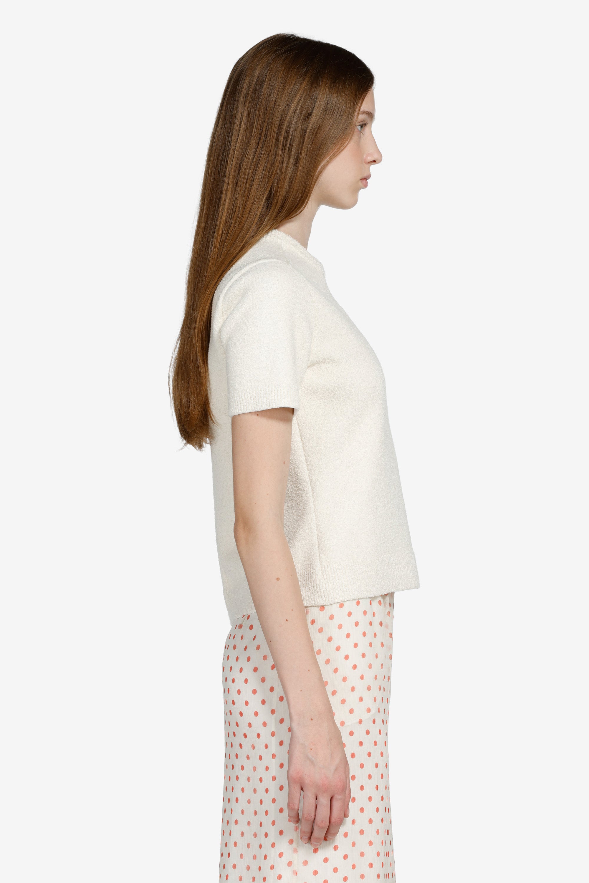 Short-sleeved sweater