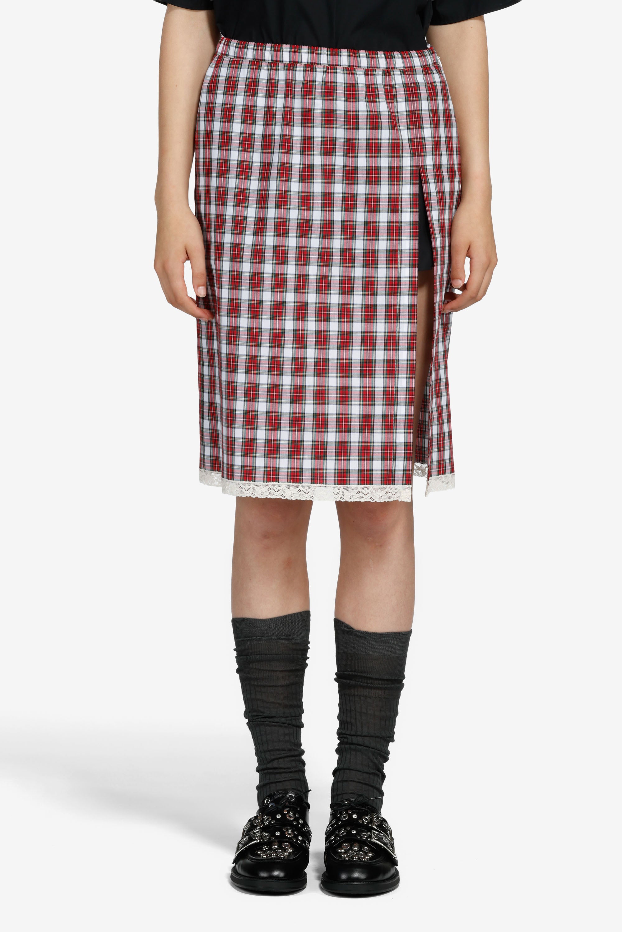 Gonna tubino con spacco