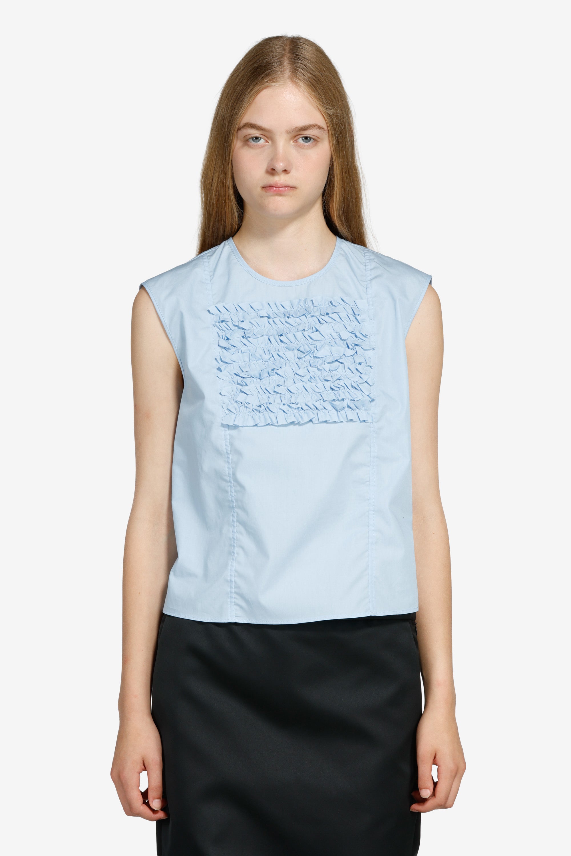 Only Rhonda Cropped Top Wvn - Women's Vests And Tops | Nencini Sport Only Rhonda Cropped Top Wvn - Women's Vests And Tops | Nencini Sport