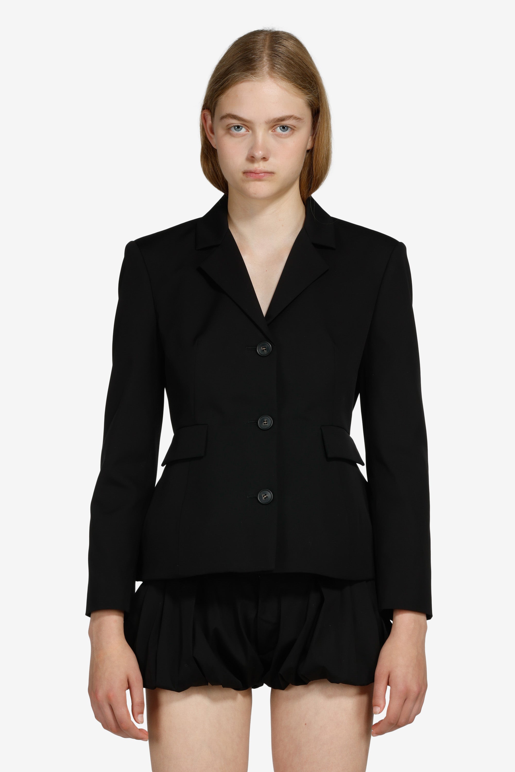 Giacca monopetto con revers