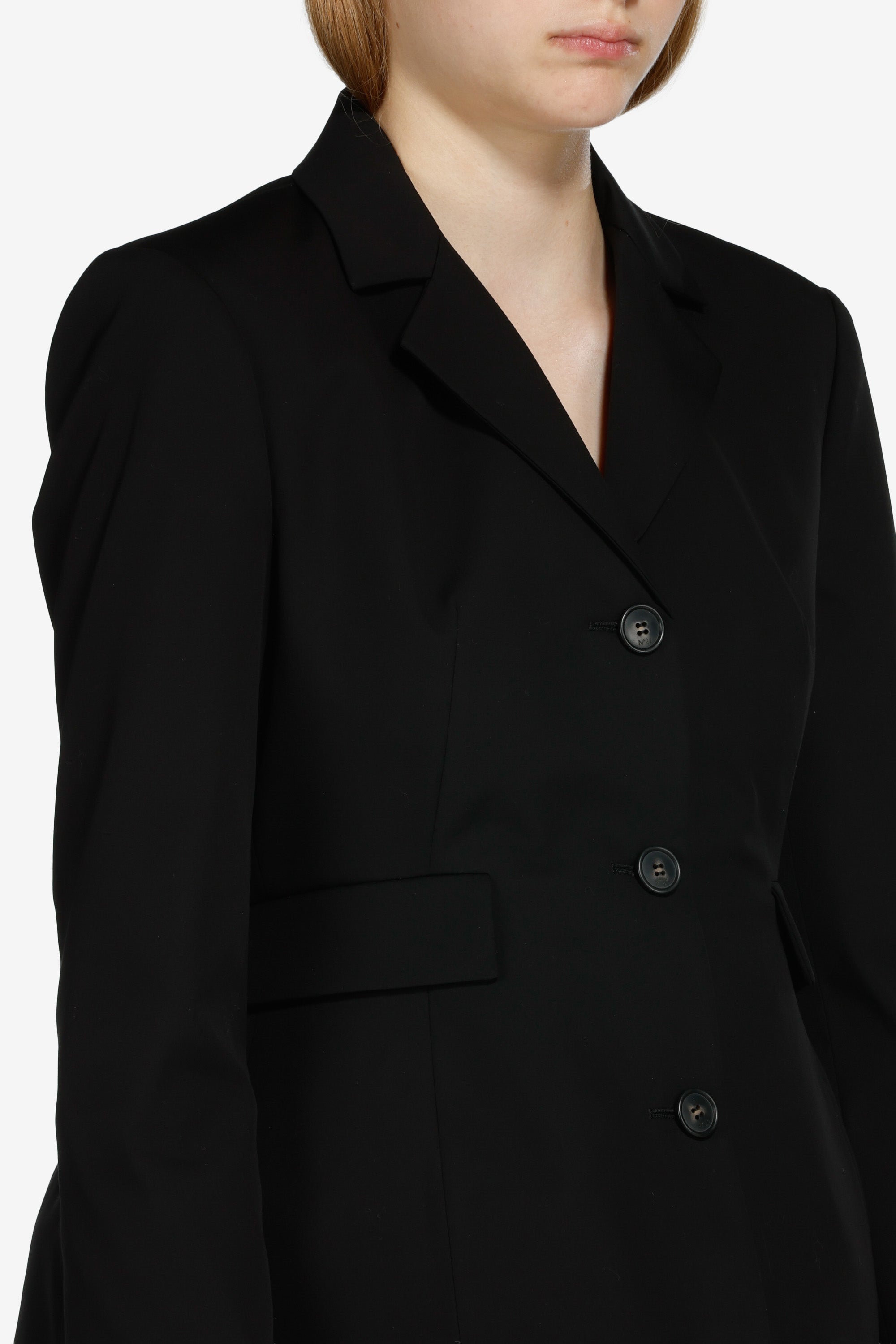 Giacca monopetto con revers