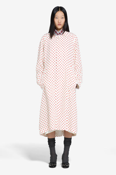 N21 | Long polka dot coat