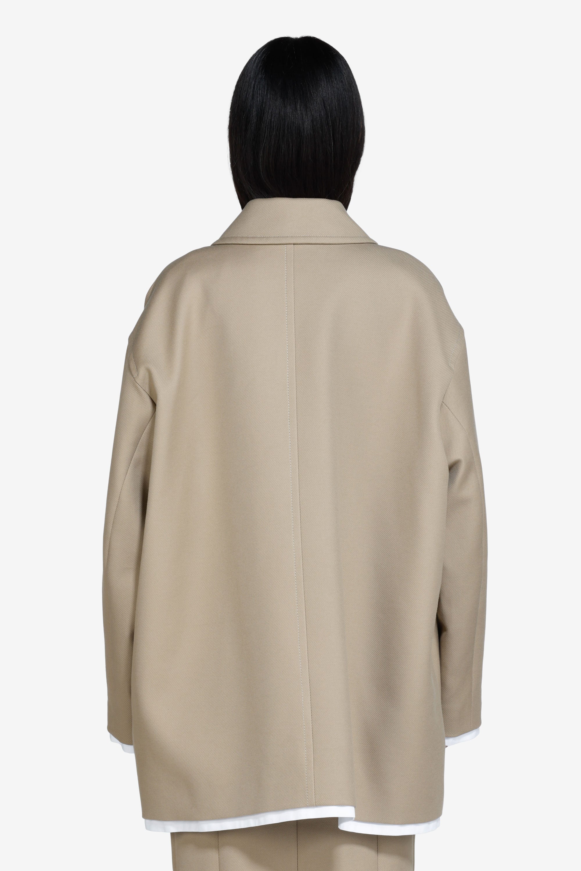 Cappotto doppiopetto corto