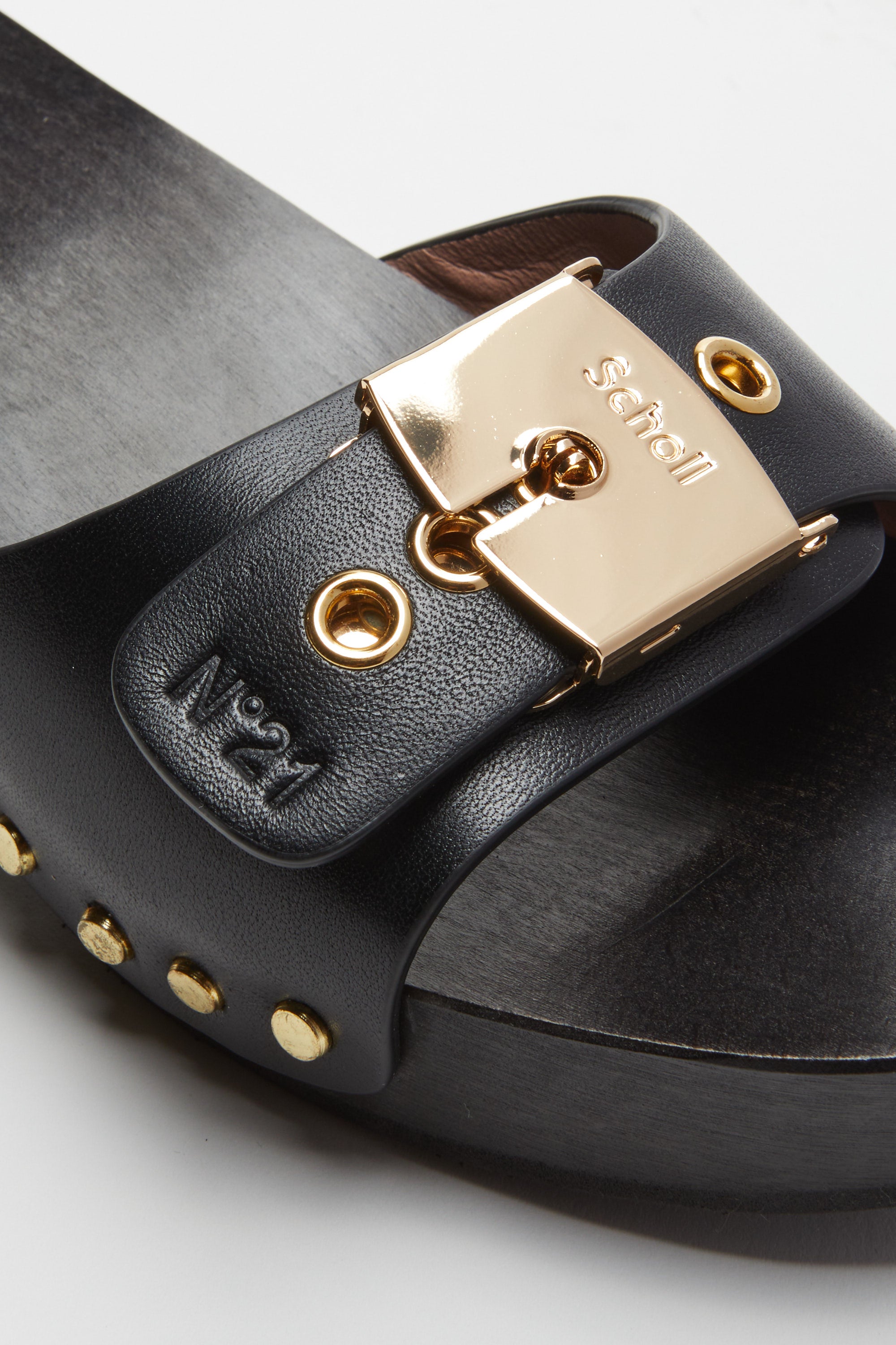 サンダル・ミュール N21 numero ventuno SLIDE SANDALS WITH LOGO Sandals