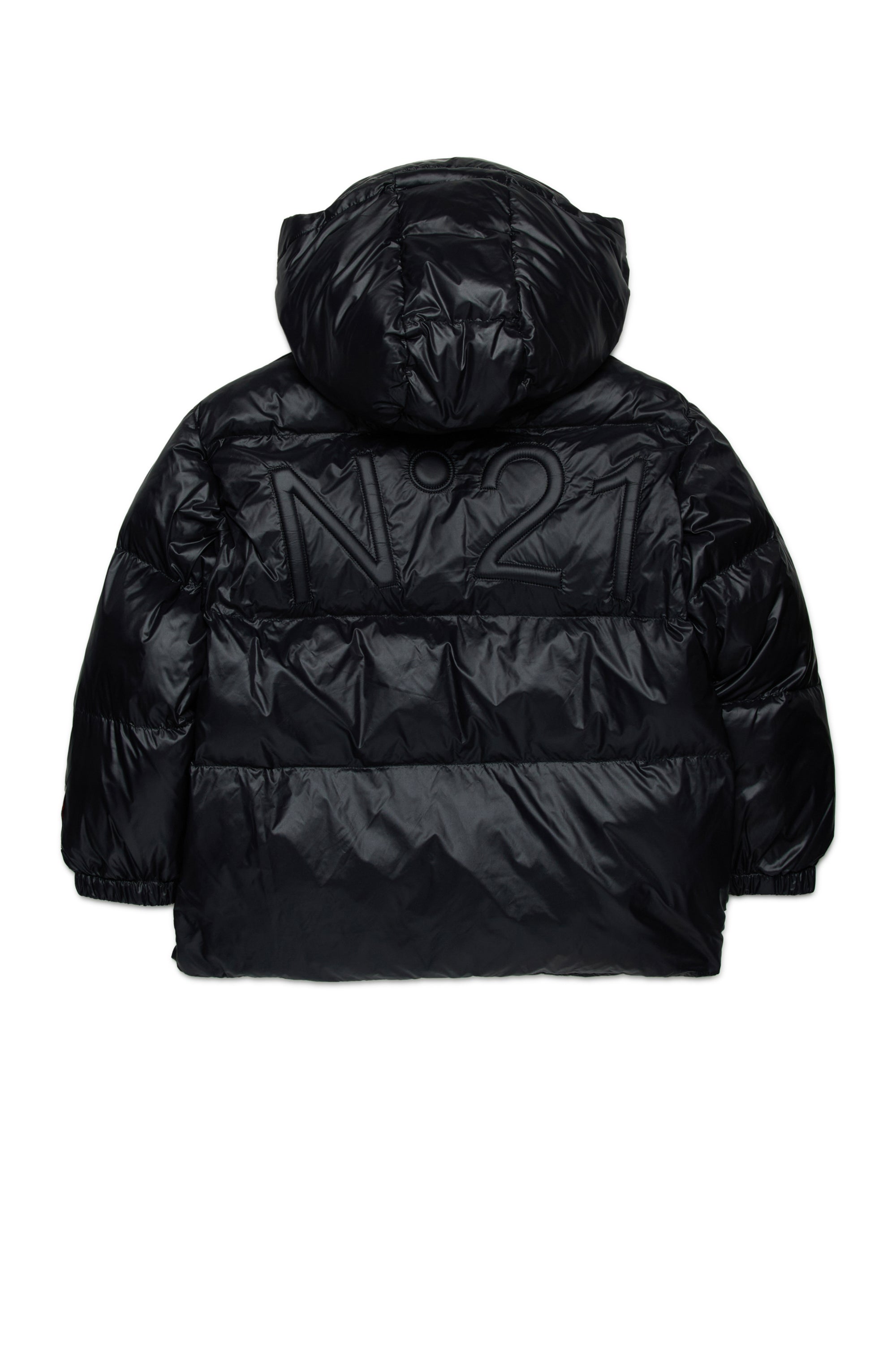 N21 KIDS | Long-sleeved down jacket with hood