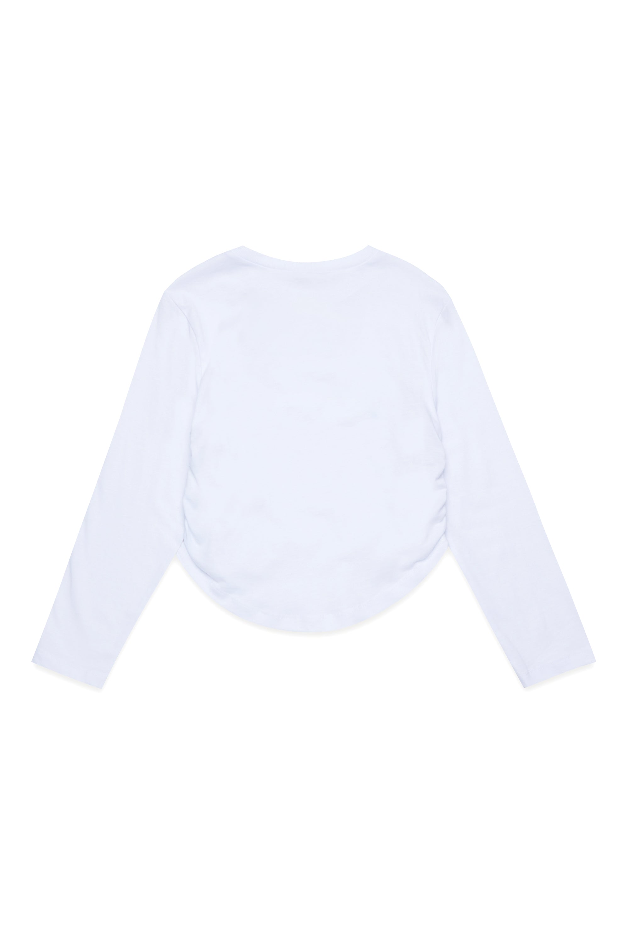T-shirt manica lunga in jersey con grafica multicolore