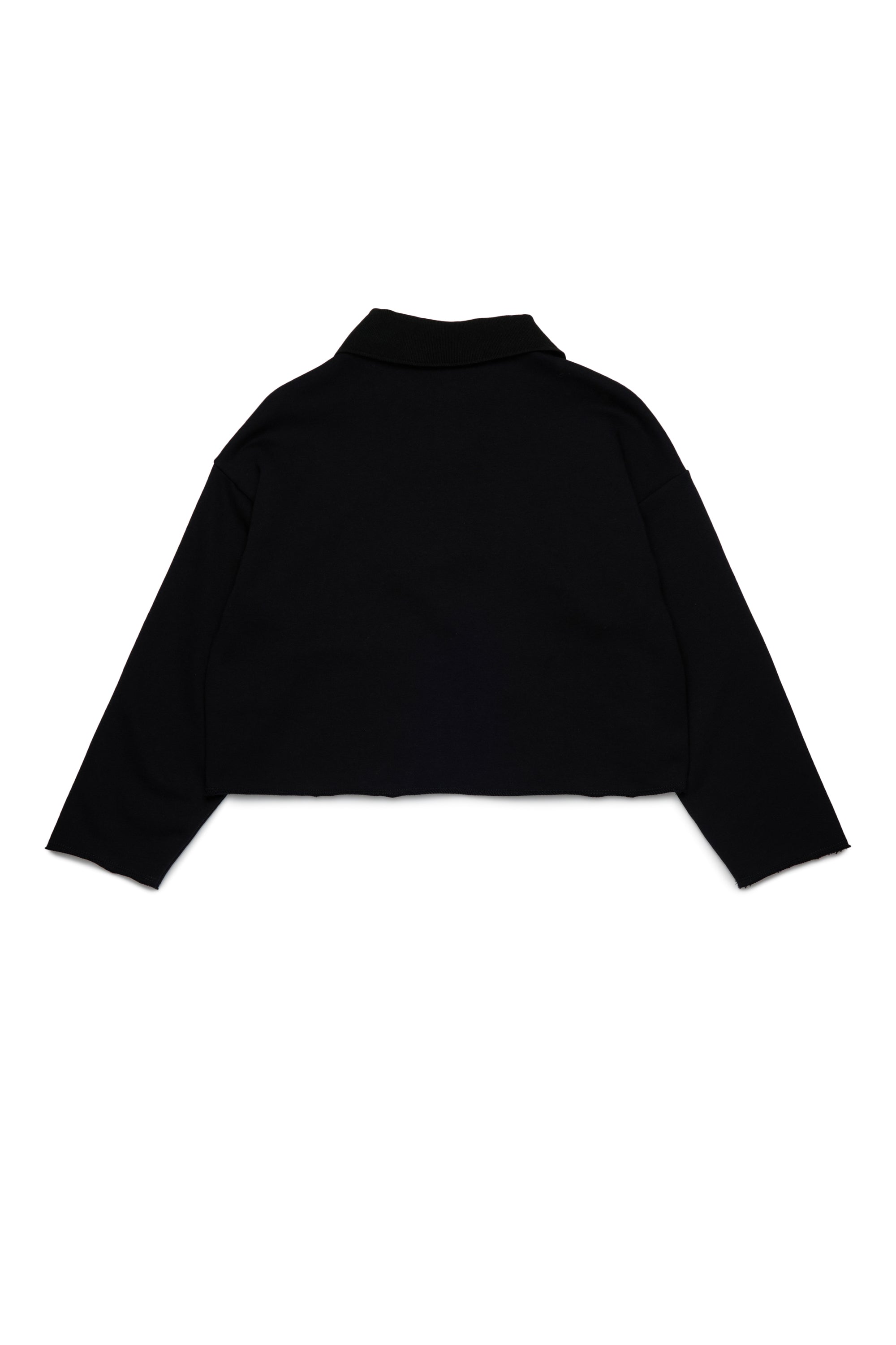 Zip-up sweatshirt with I Love N°21 print