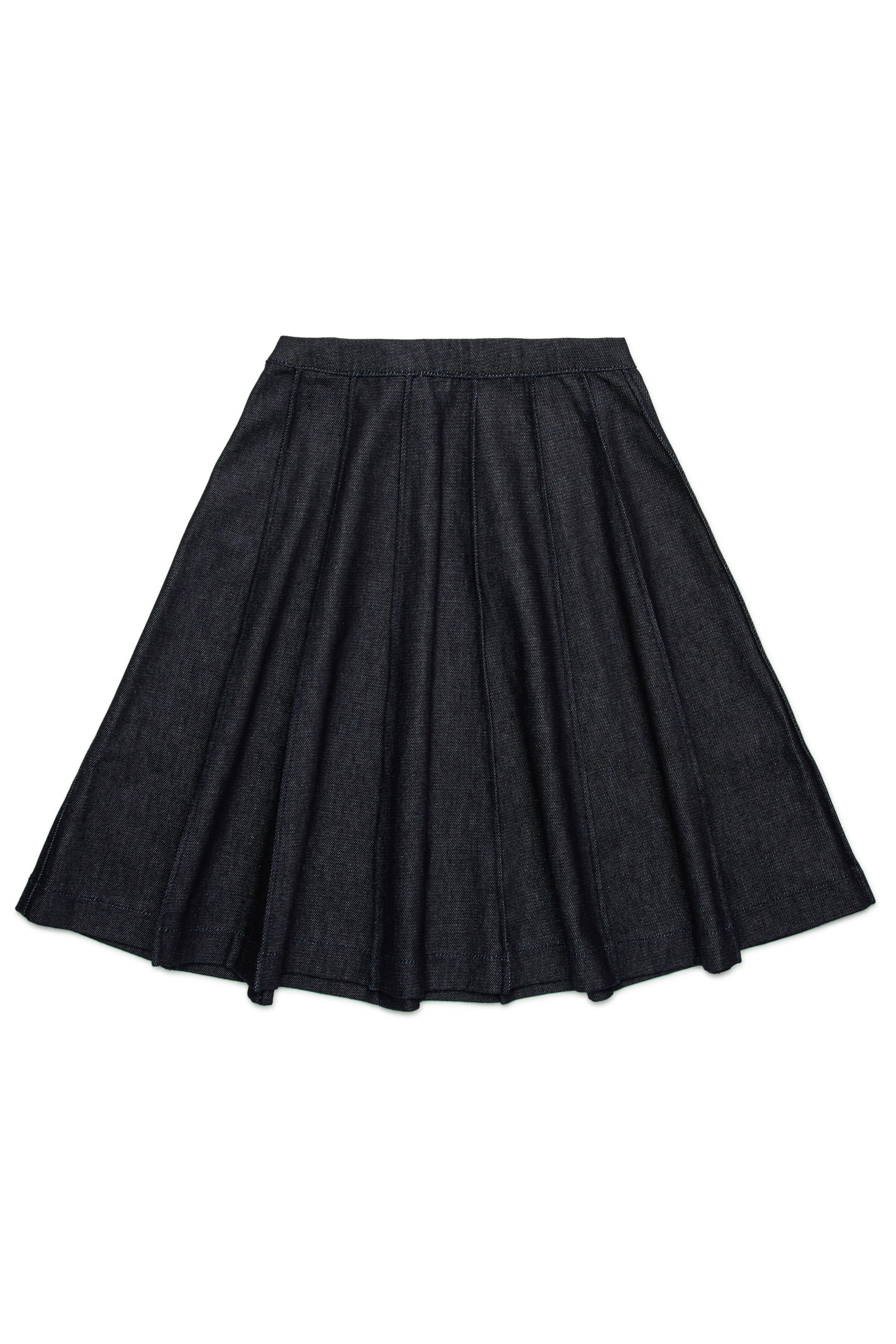 N21 KIDS | Dark denim midi skirt
