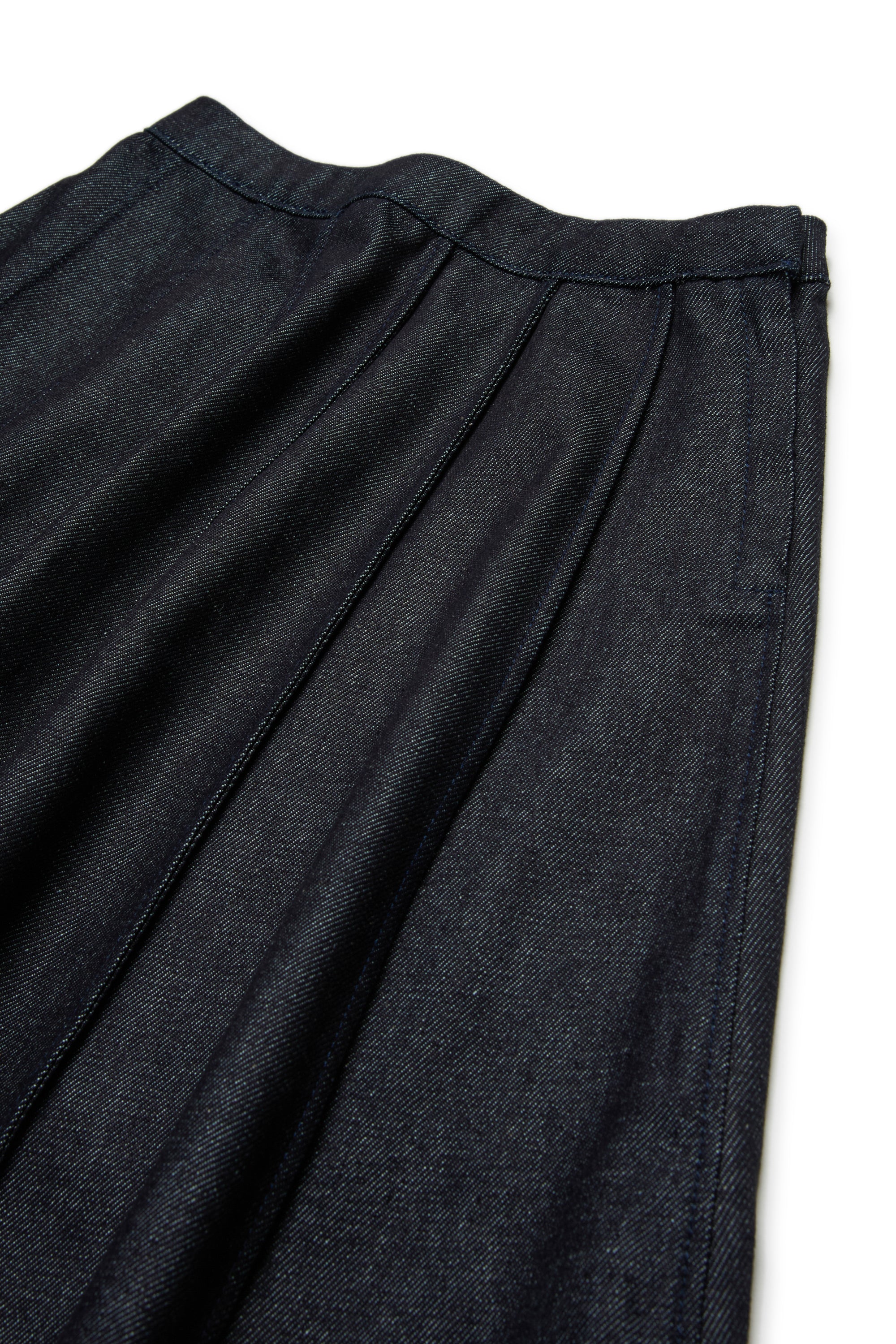Gonna midi in denim scuro