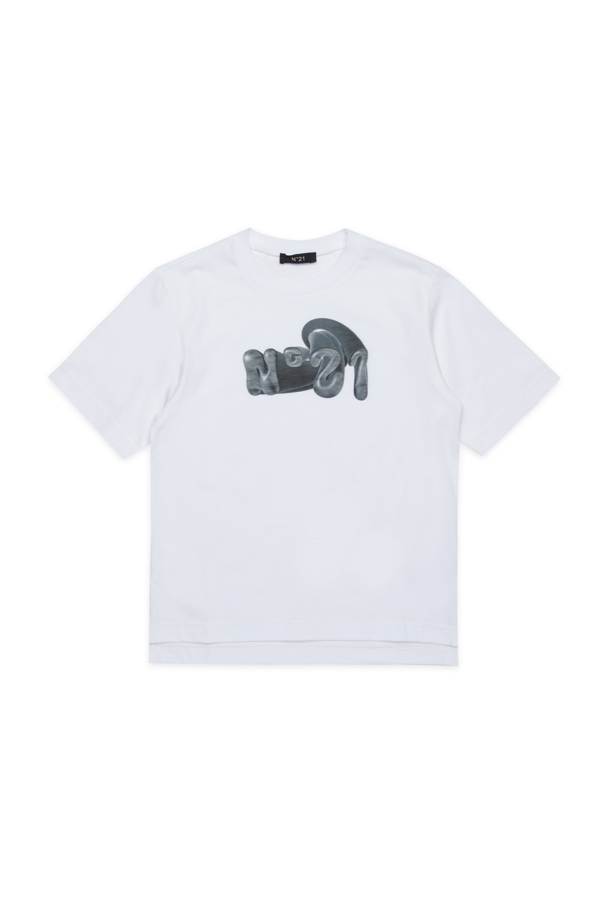Jersey T-shirt with torchon logo