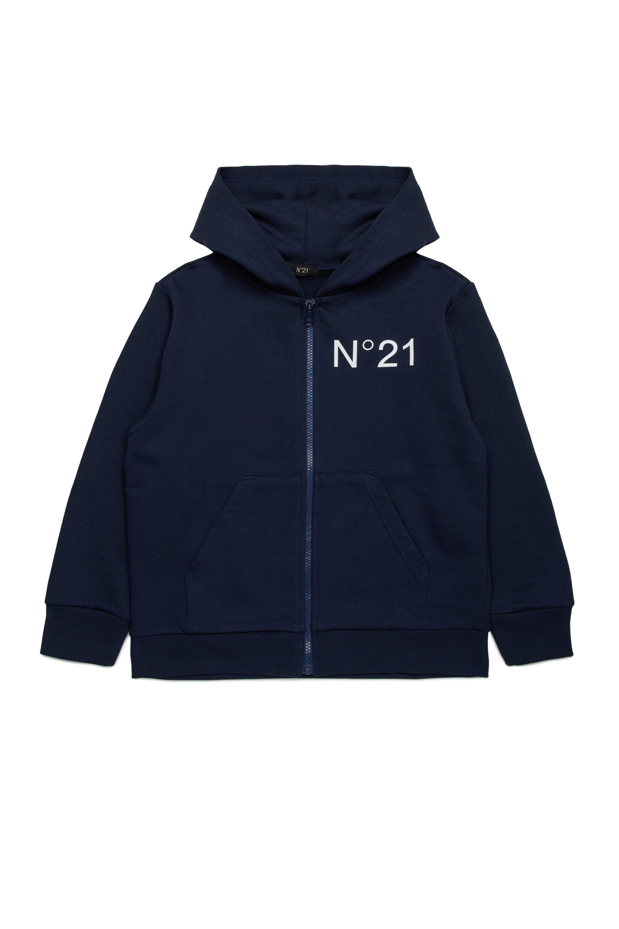 Felpa oversize con cappuccio e logo