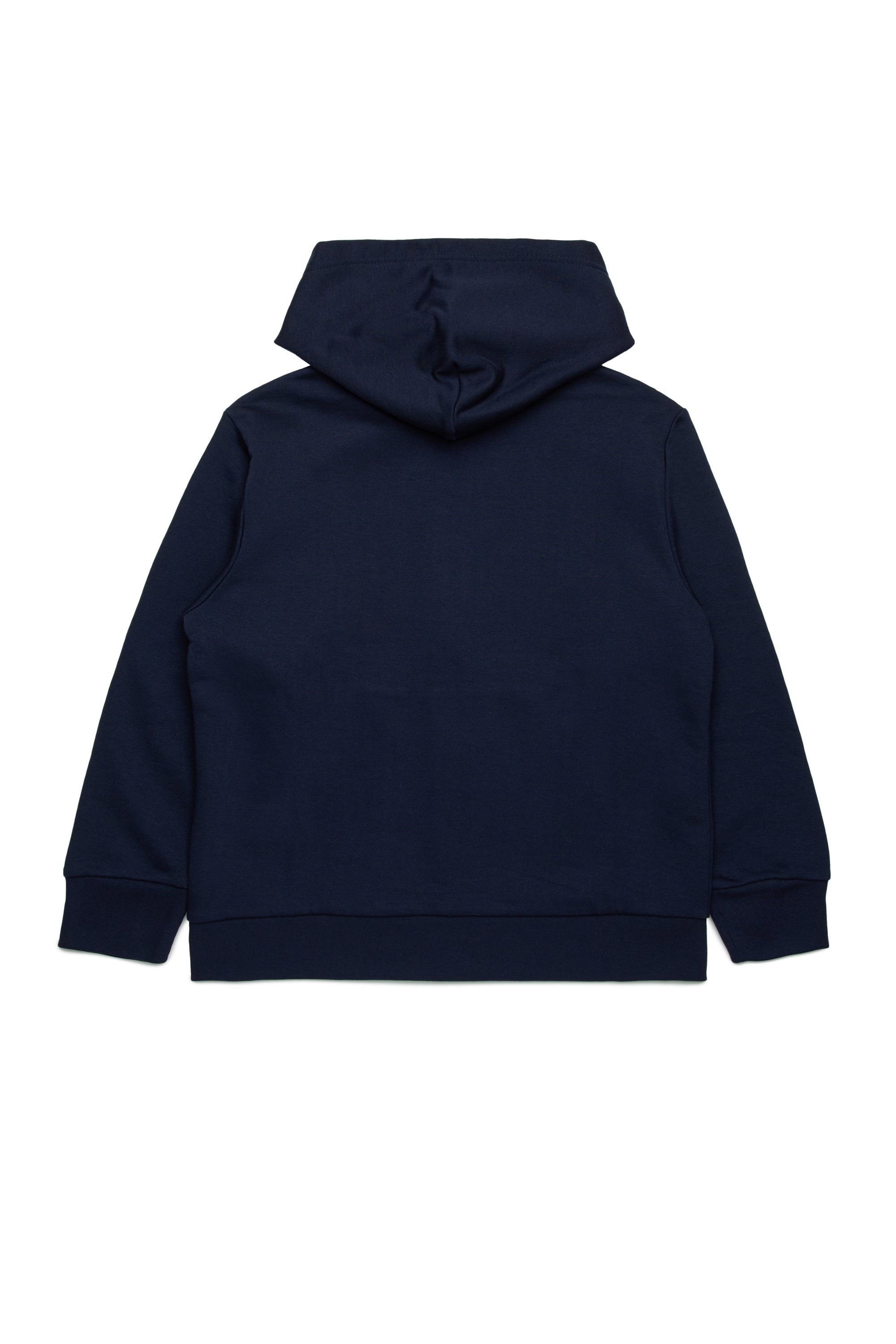 Felpa oversize con cappuccio e logo