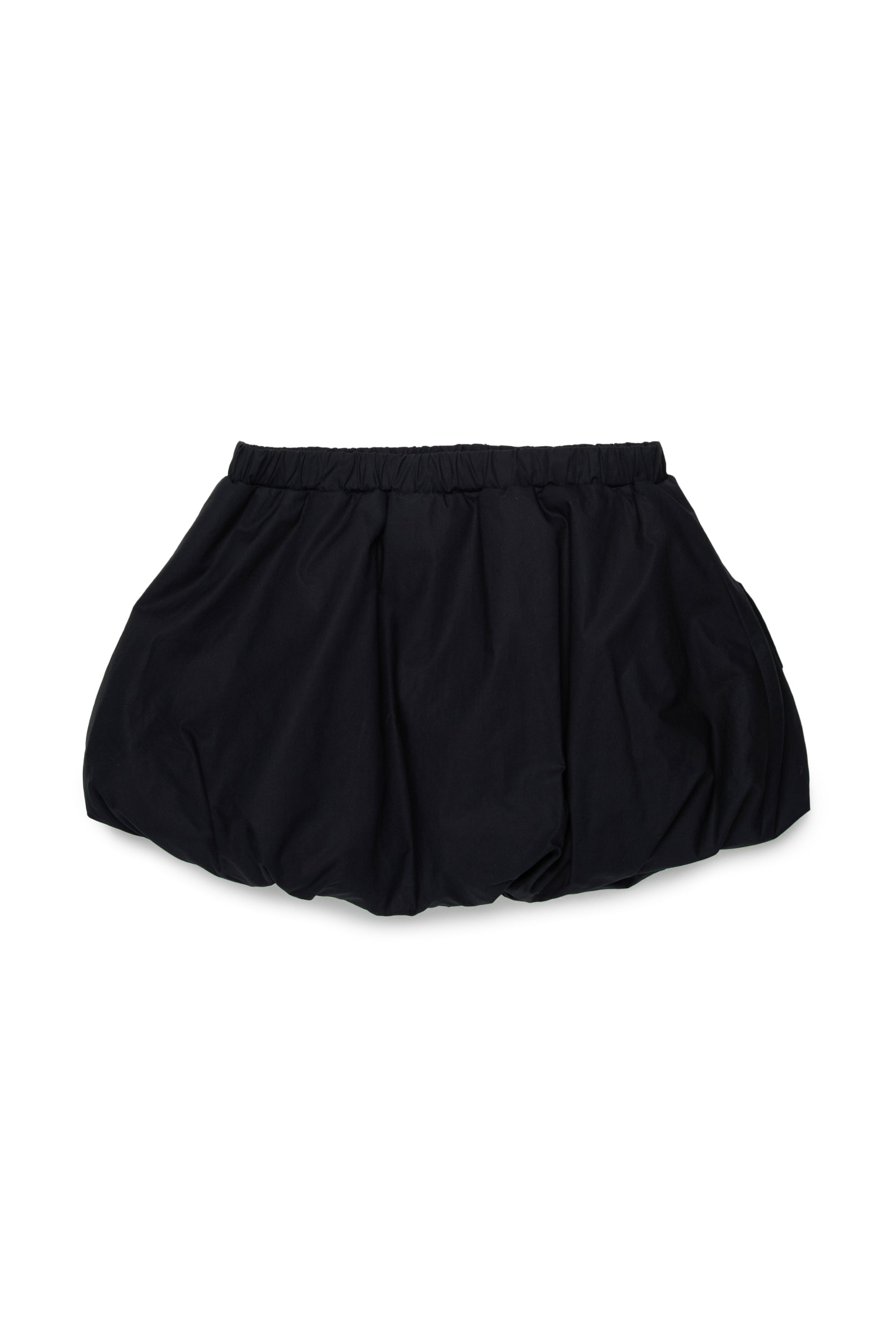 Short balloon skirt