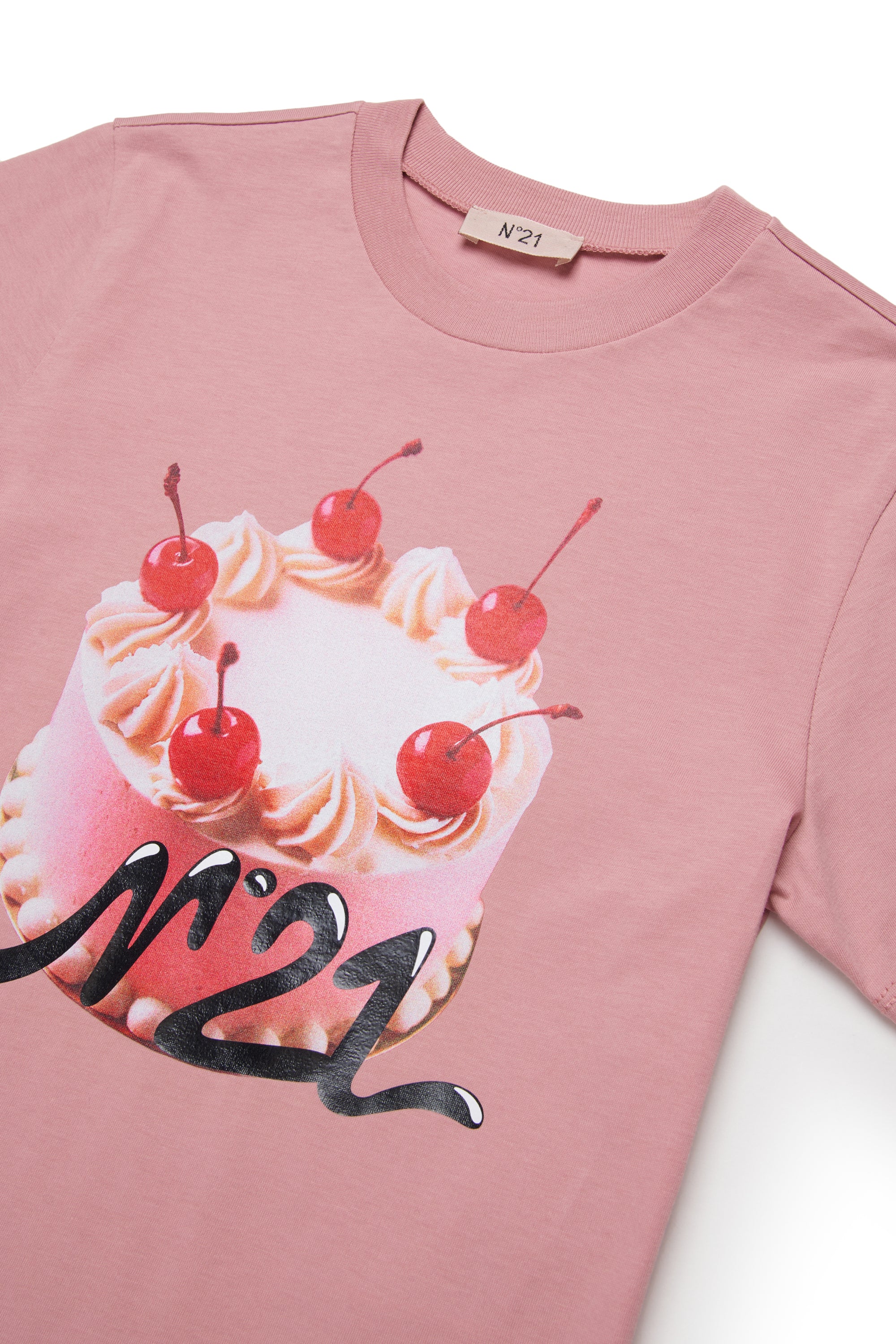 Short-sleeved T-shirt with print