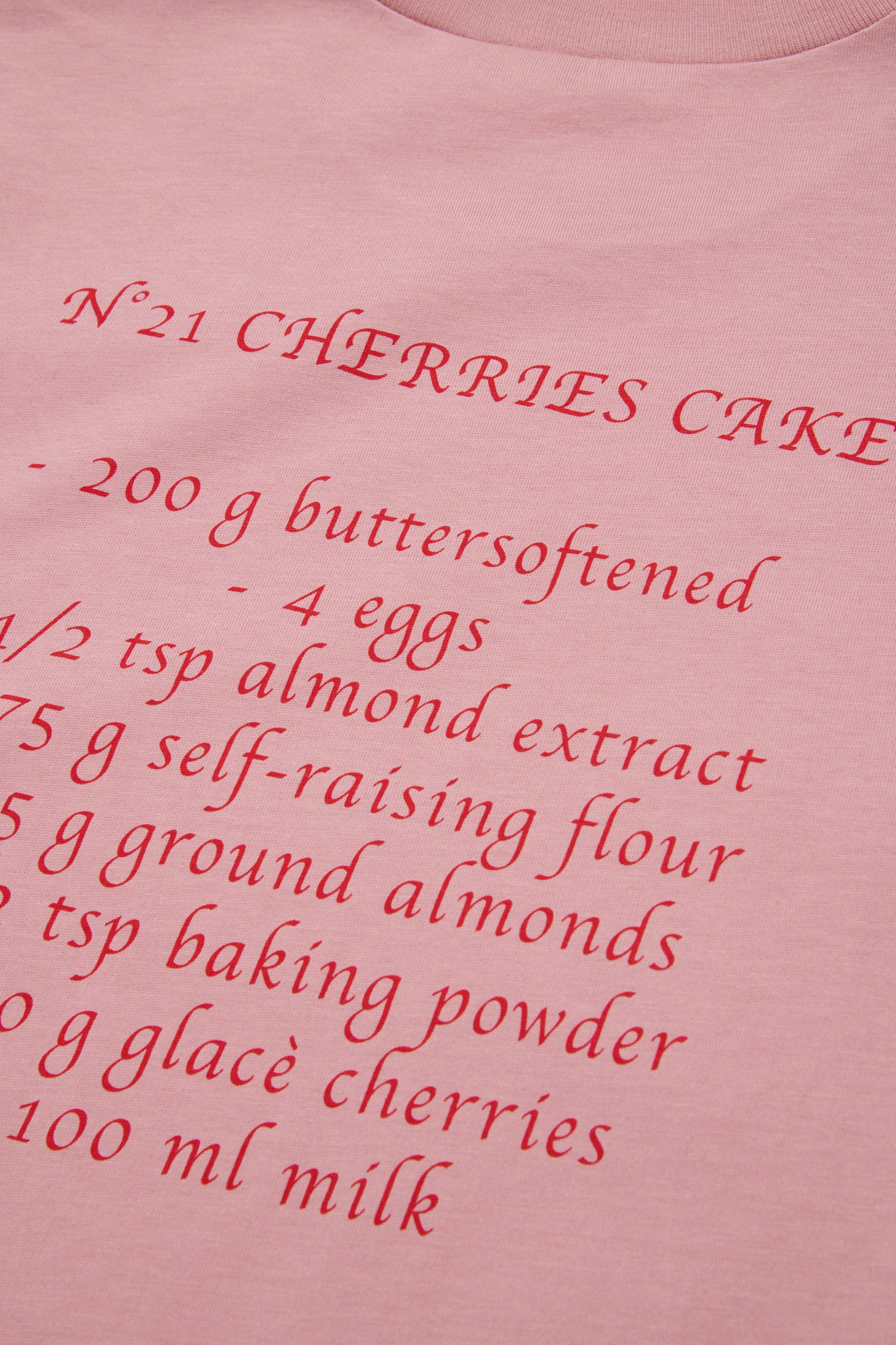 Short-sleeved T-shirt with print