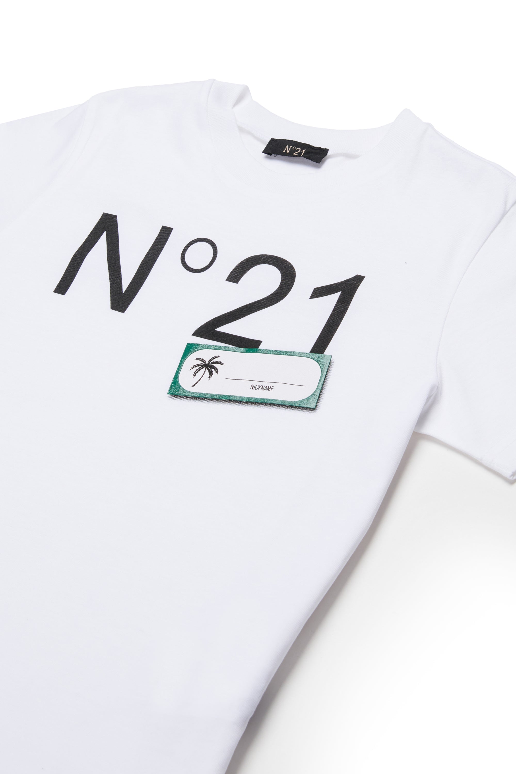 T-Shirt con logo e etichetta personalizzabile