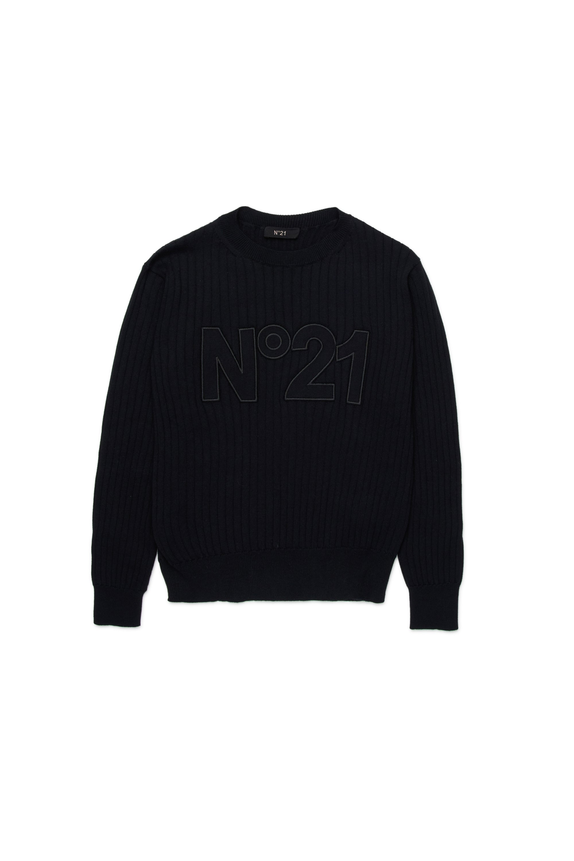 Crew neck sweater with logo