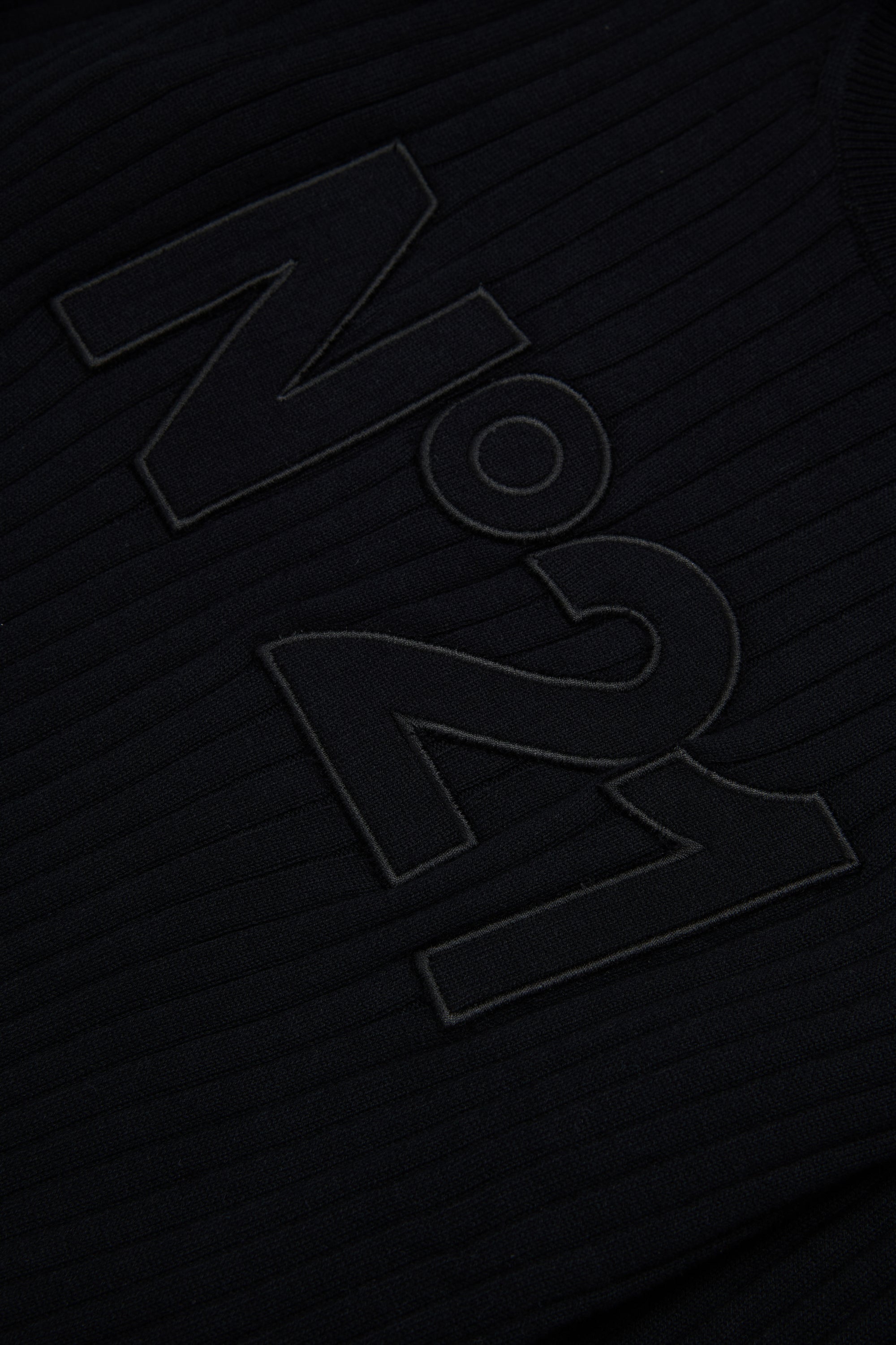 Crew neck sweater with logo