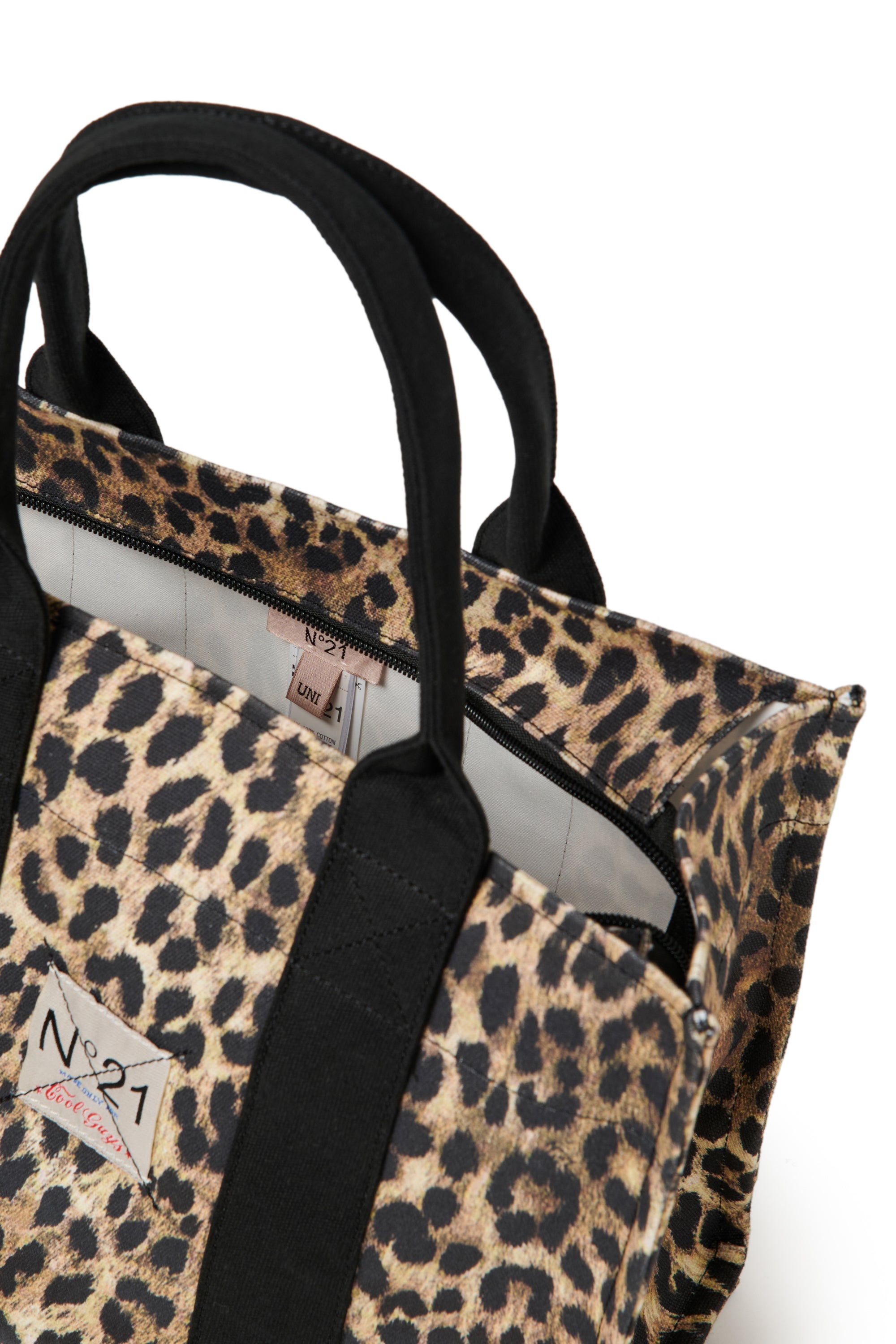 Leopard shopper