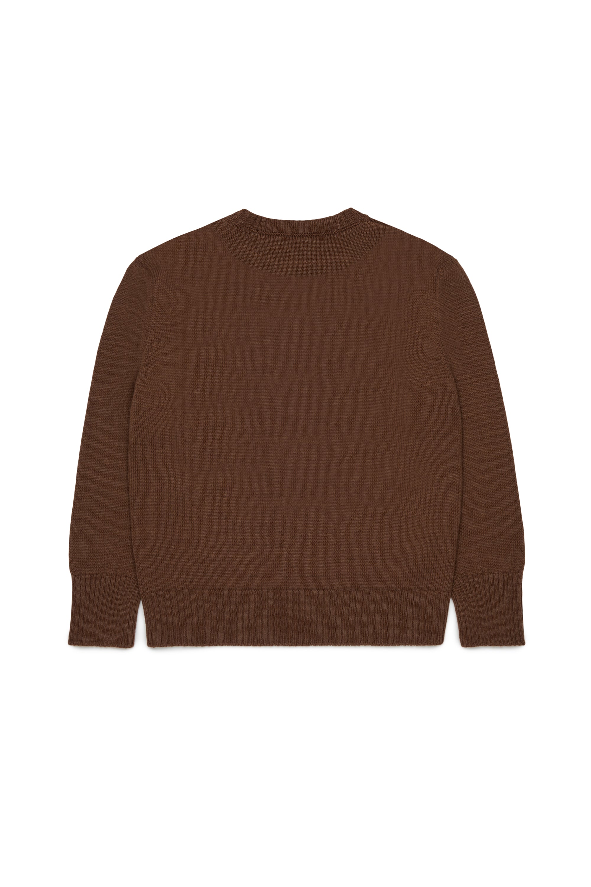 SWEATER WITH PERFORATED LOGO